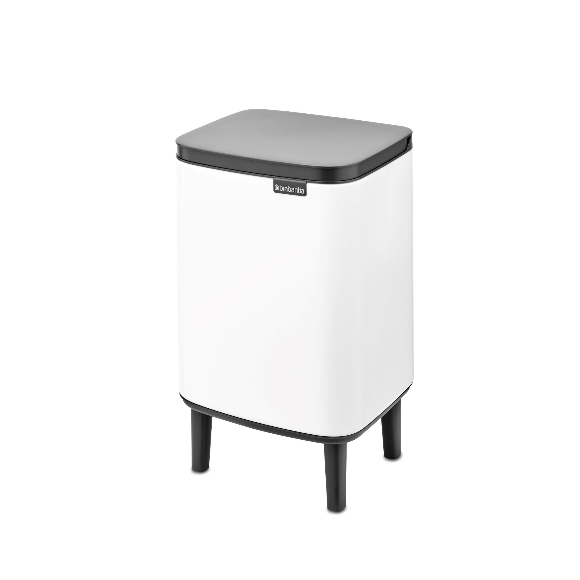 Brabantia Bo Hi Single Compartment Trash Can, 1.8-Gallon