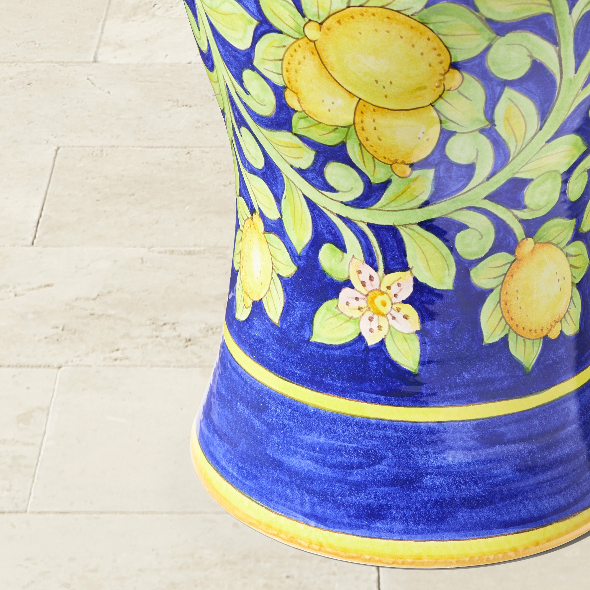 Ceramic Lemon Accent Table (13)