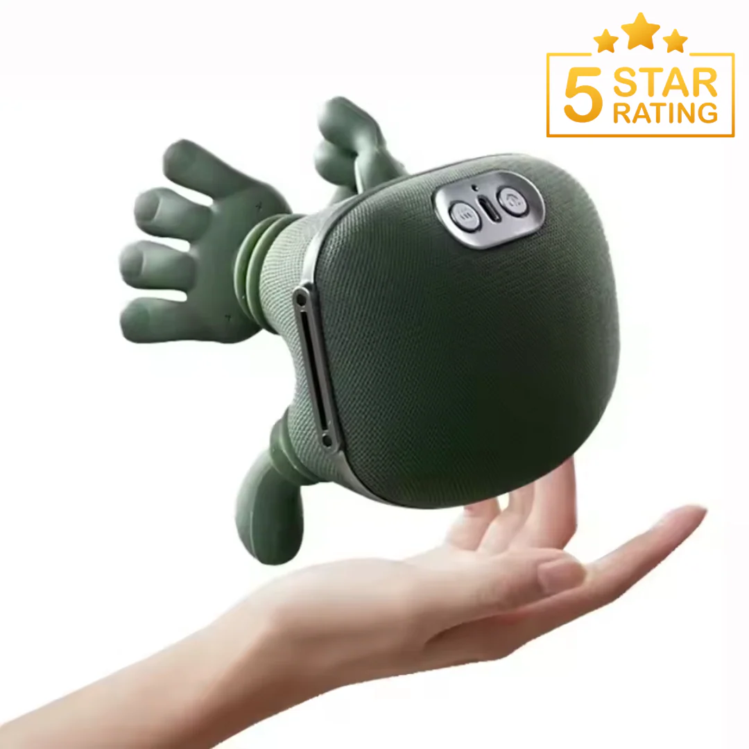 Shoulder and Neck Massager Cervical, Electric Real Hands Kneading Massage with Heat, Shiatsu Deep Tissue Pain Relief for Shoulder Neck Back Muscle(1PC)