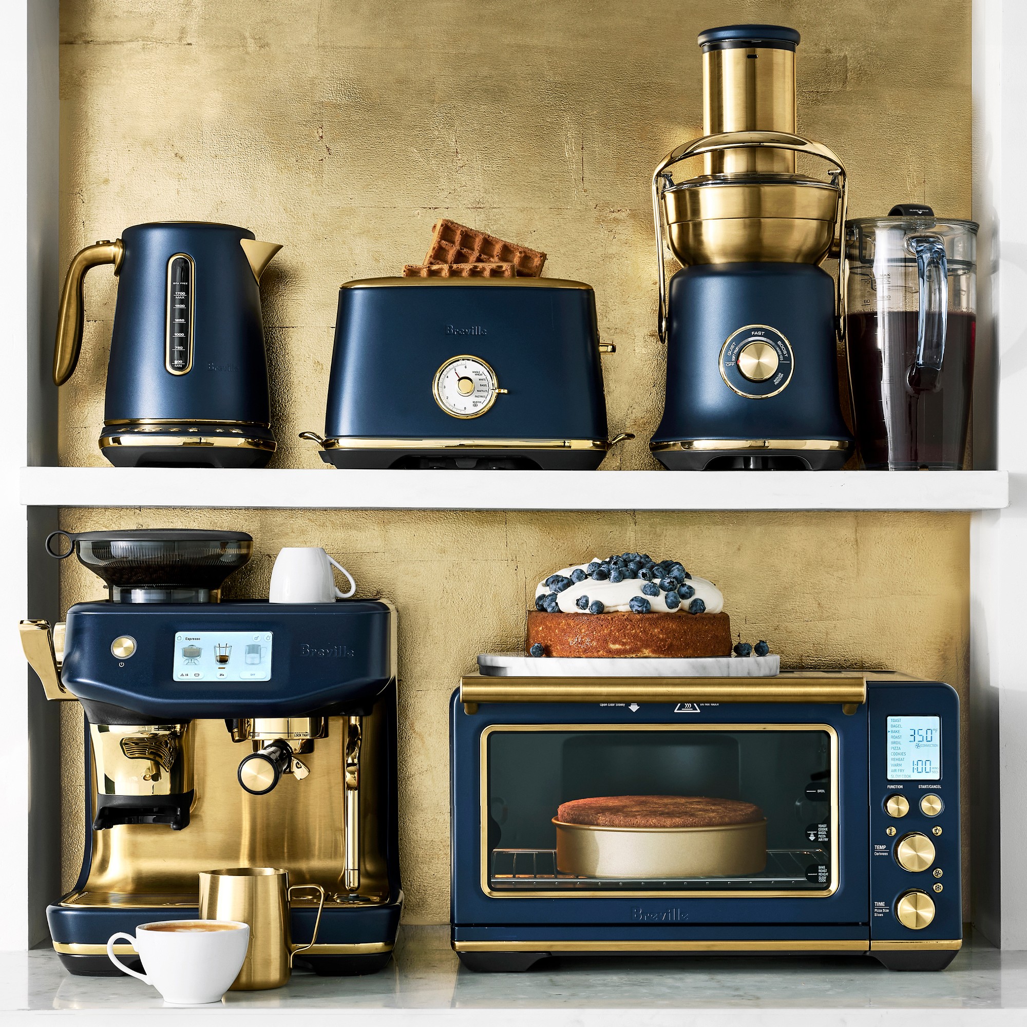 Breville Smart Oven® Air Fryer Brass Collection