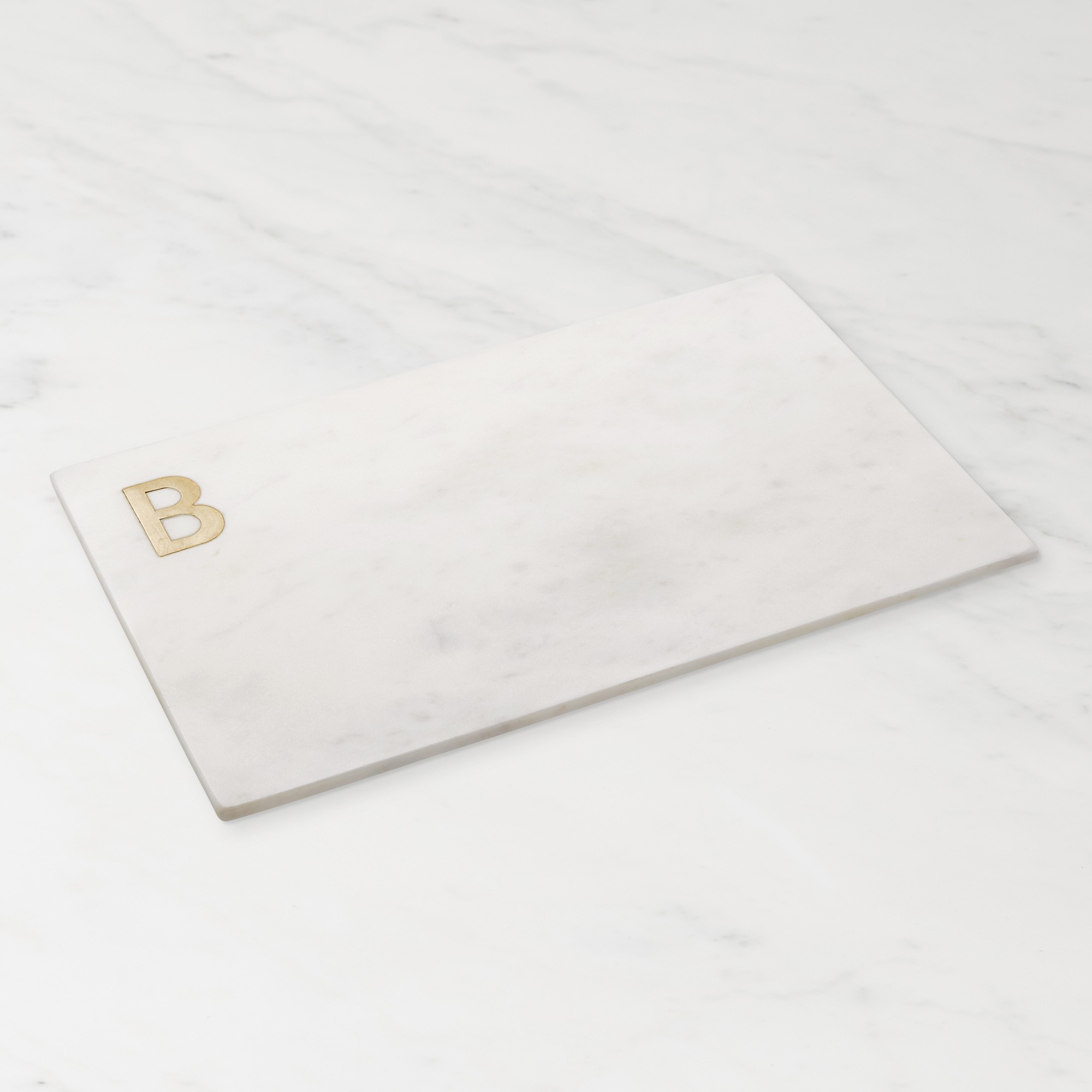 Marble & Brass Monogram Board