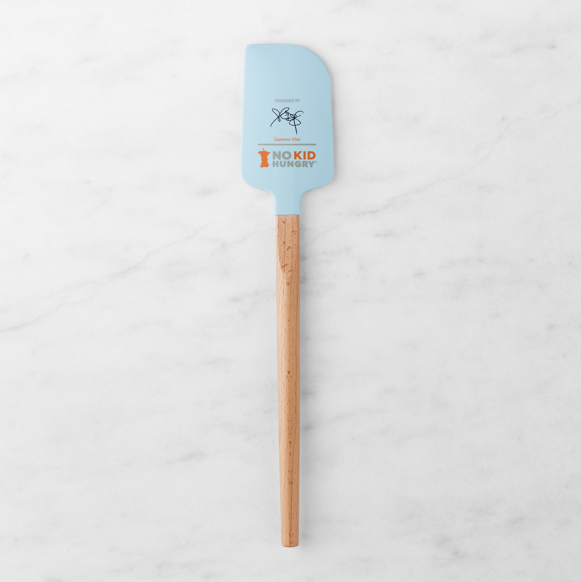 No Kid Hungry® Tools for Change Spatula with Wood Handle, Cameron Diaz