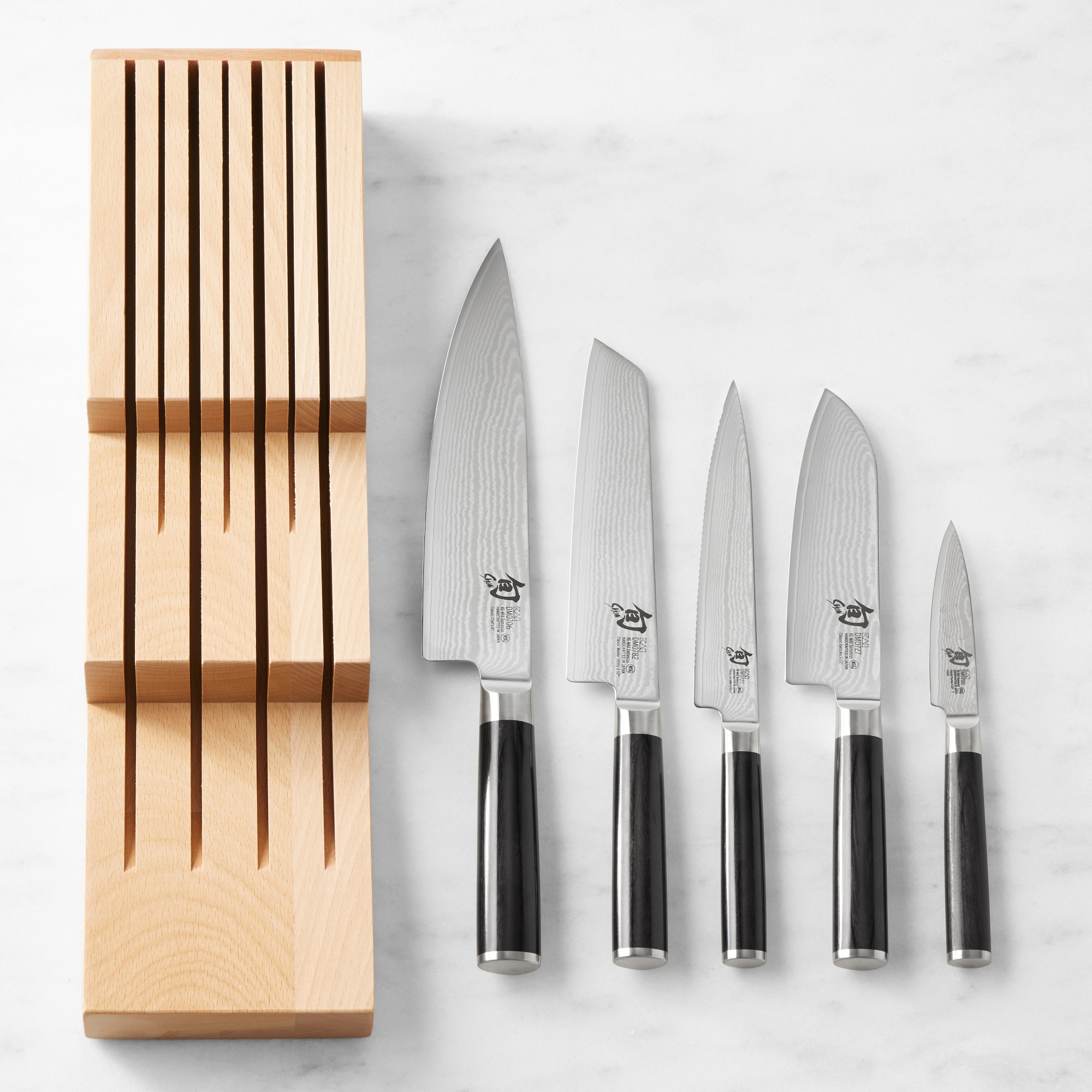 Shun Classic In-Drawer Knives, Set of 6