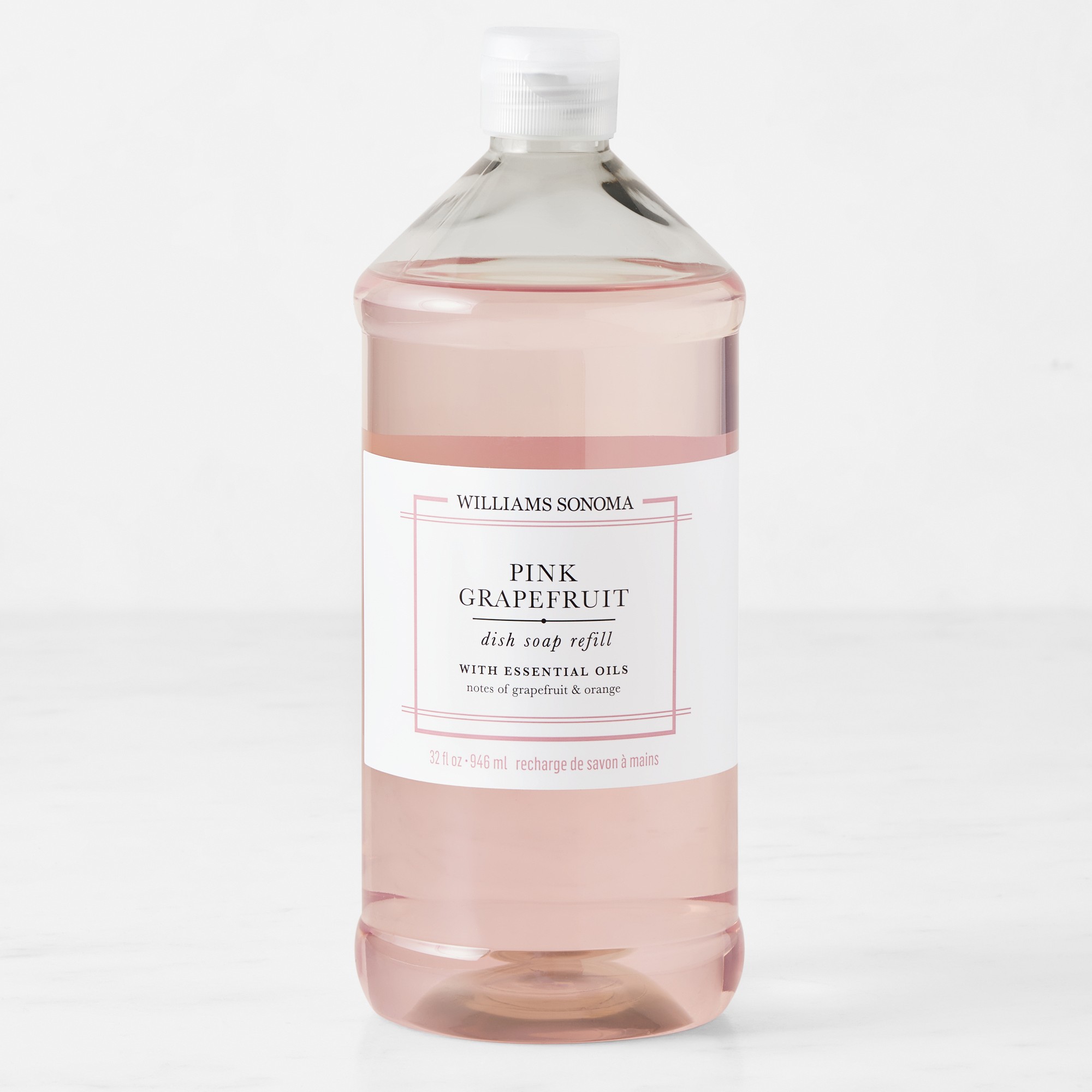 Williams Sonoma Pink Grapefruit Dish Soap Refill