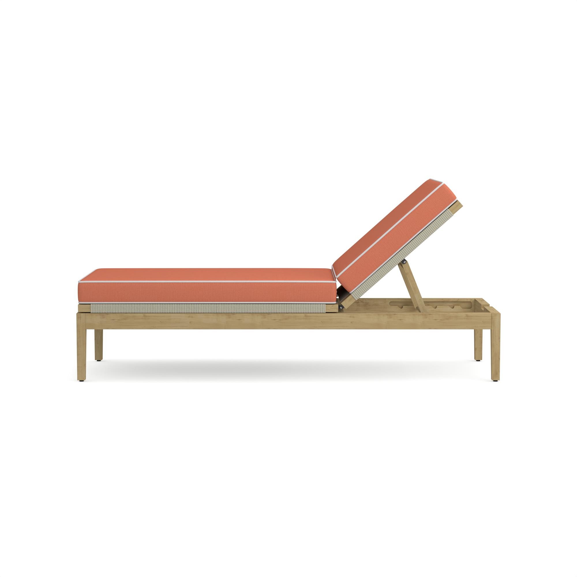 Pasadena Outdoor Teak Chaise Cushions