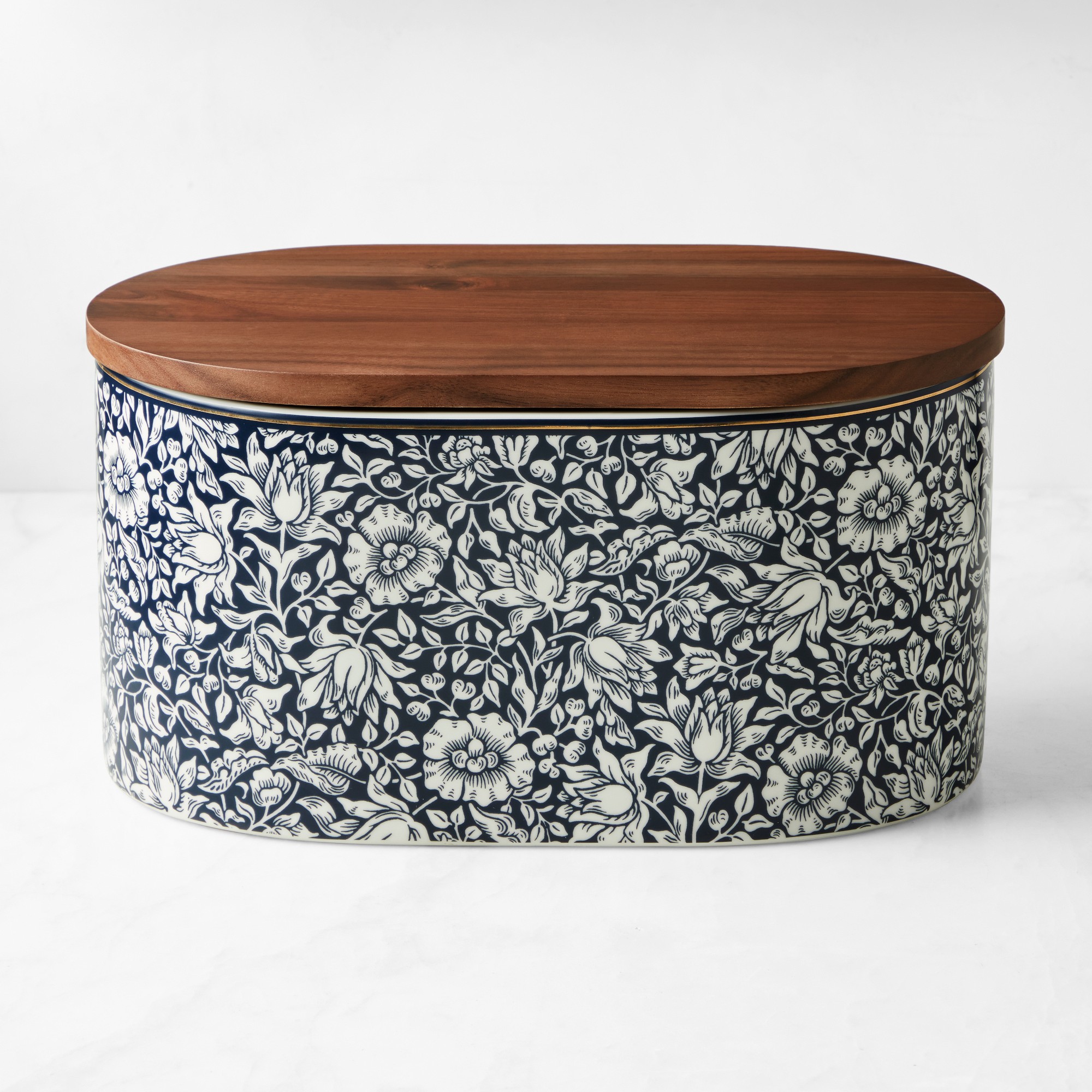Morris & Co. x Williams Sonoma Bluebell Bread Box