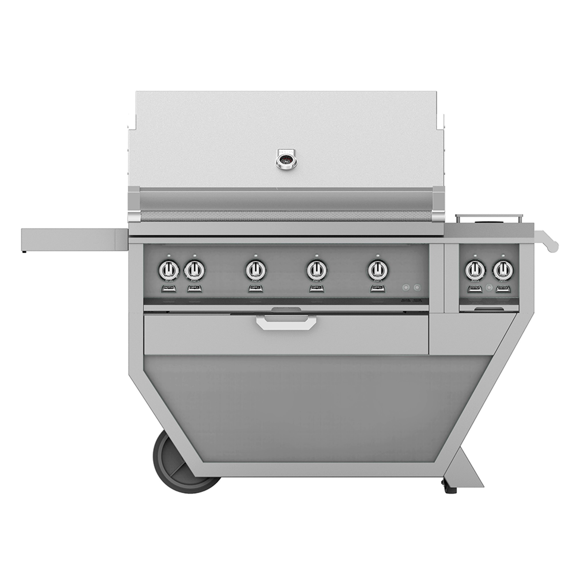 Hestan 42 Deluxe Grill With Double Side Burners