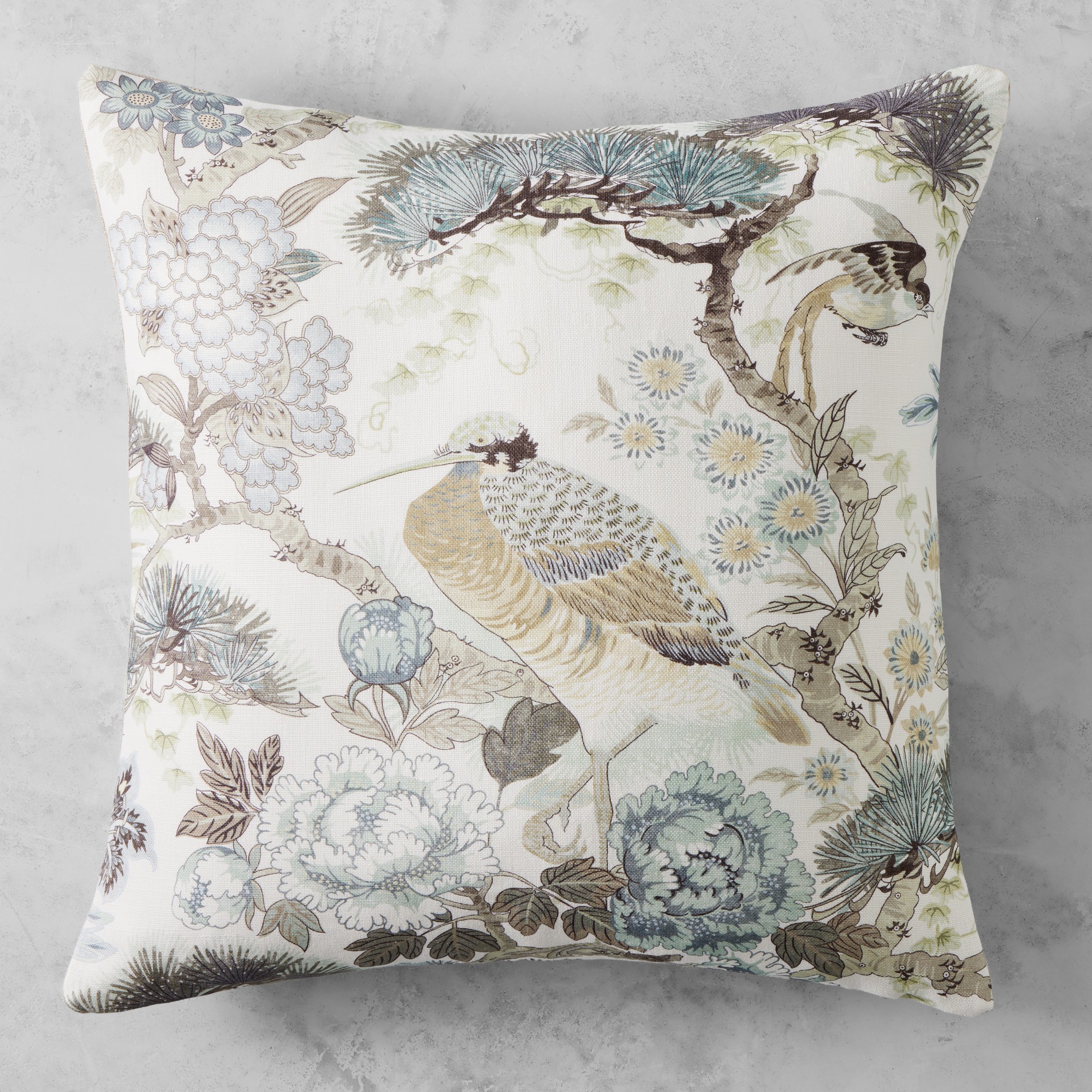 Scalamandré Shenyang Linen Pillow Cover