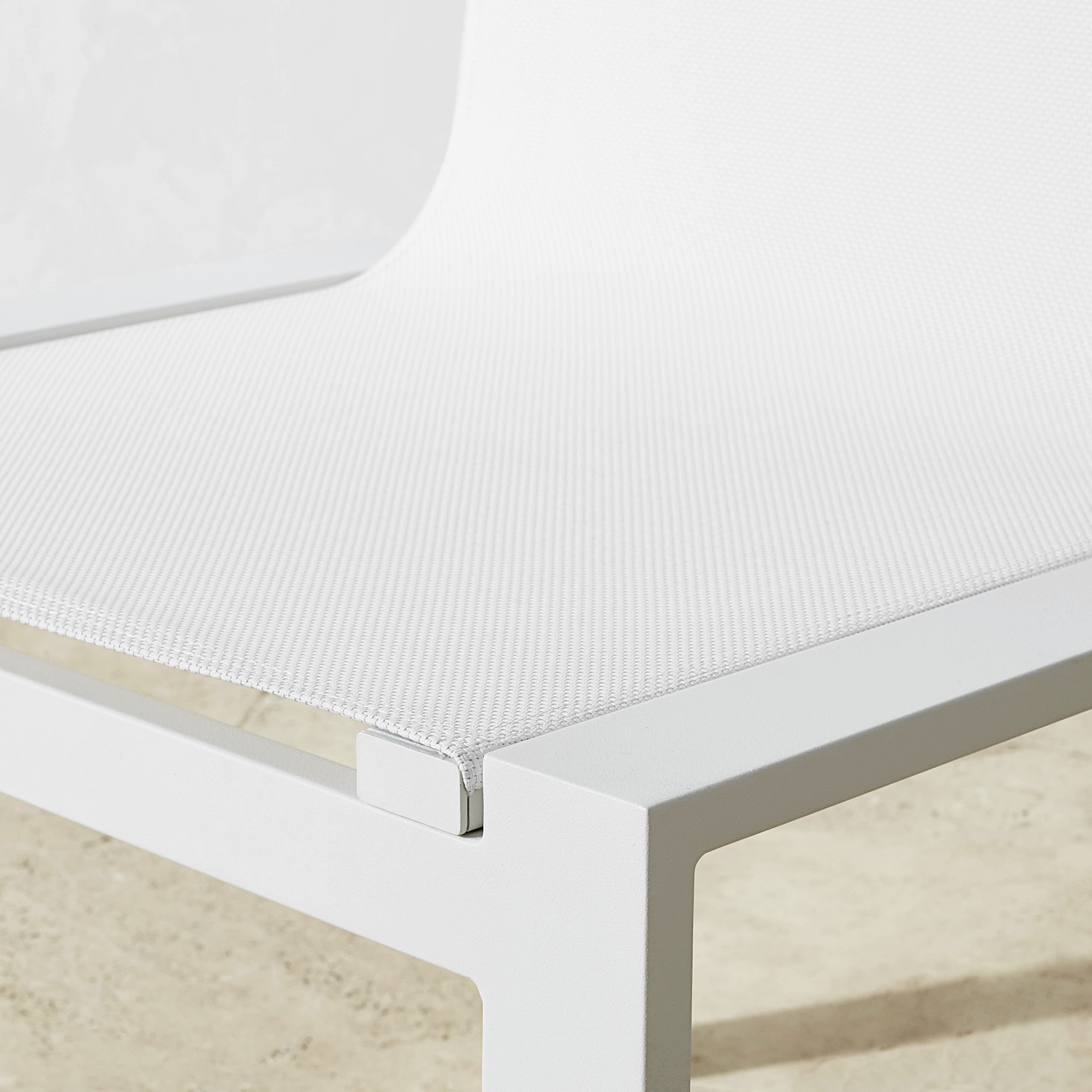 Santa Barbara Outdoor Metal Dining Side Chair