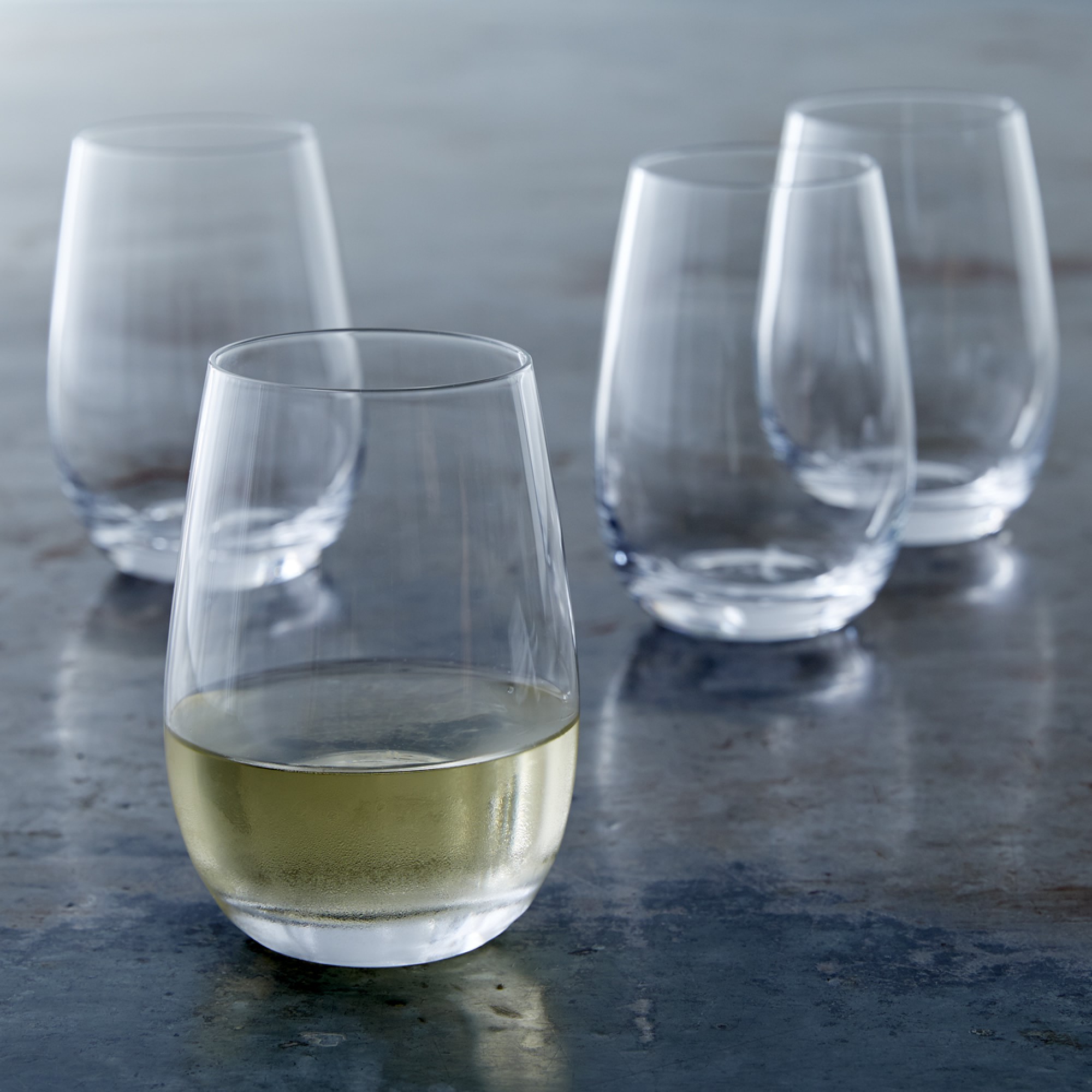 Open Kitchen by Williams Sonoma Stemless White Wine Glasses