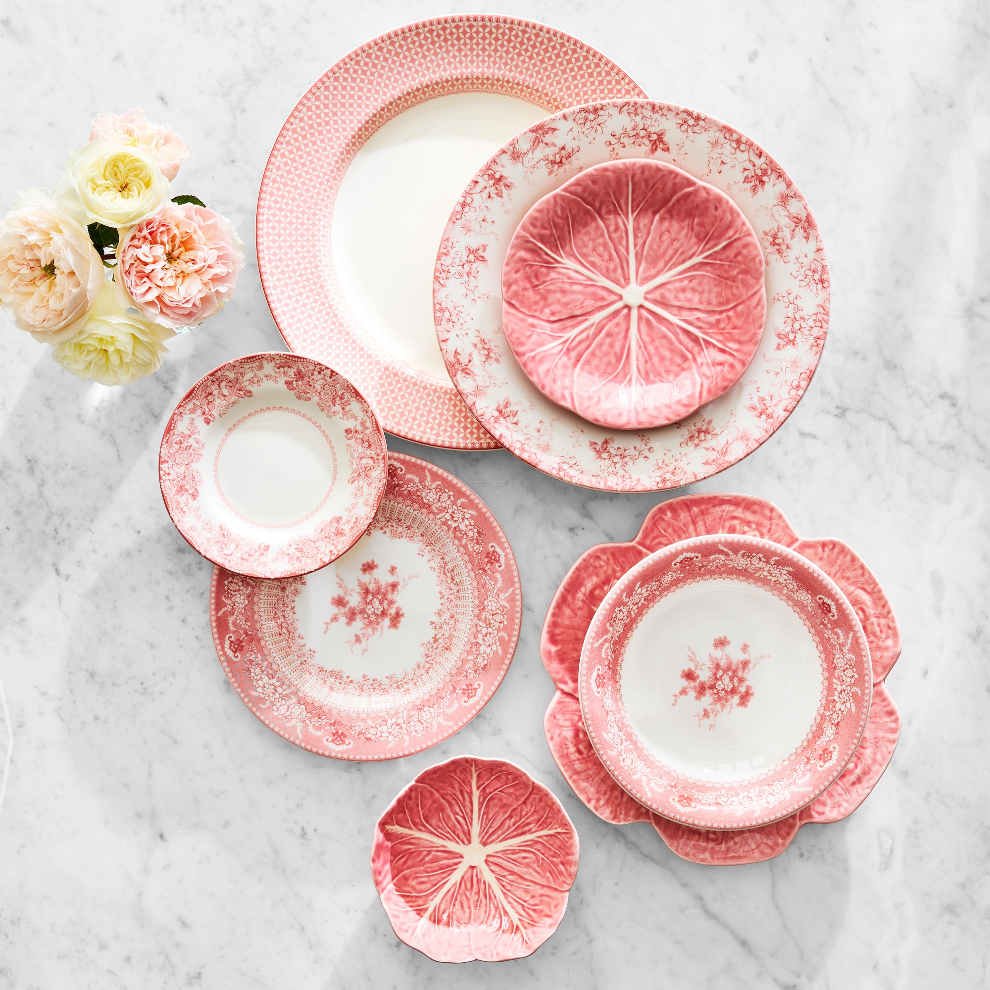 Bordallo Pinheiro Cabbage Salad Plates