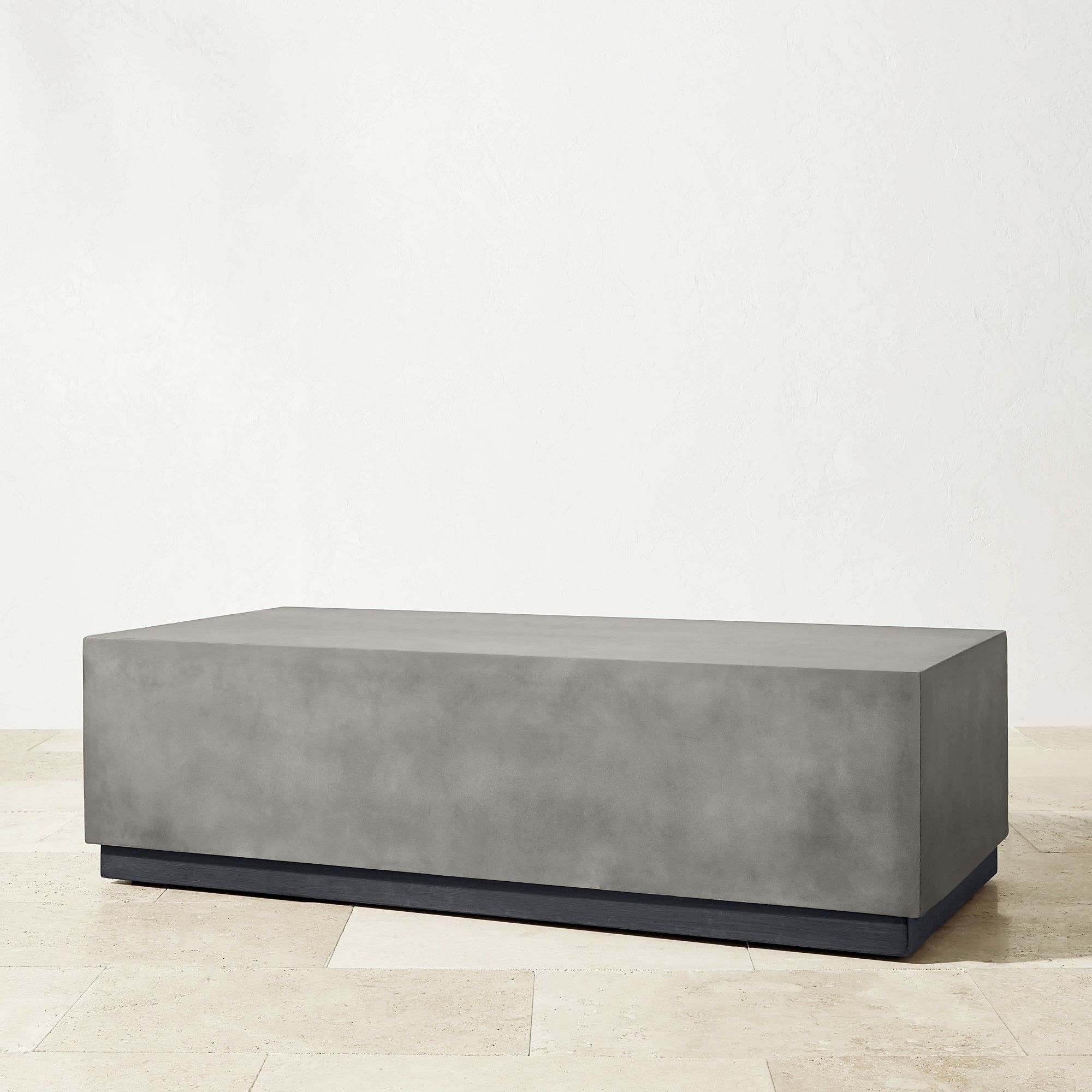 Lucca Concrete Outdoor Rectangle Coffee Table (56)
