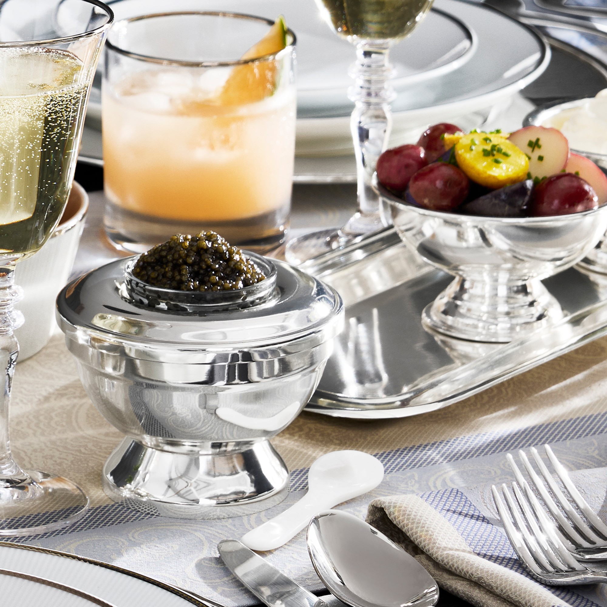 Heirloom Silver Cake Stand