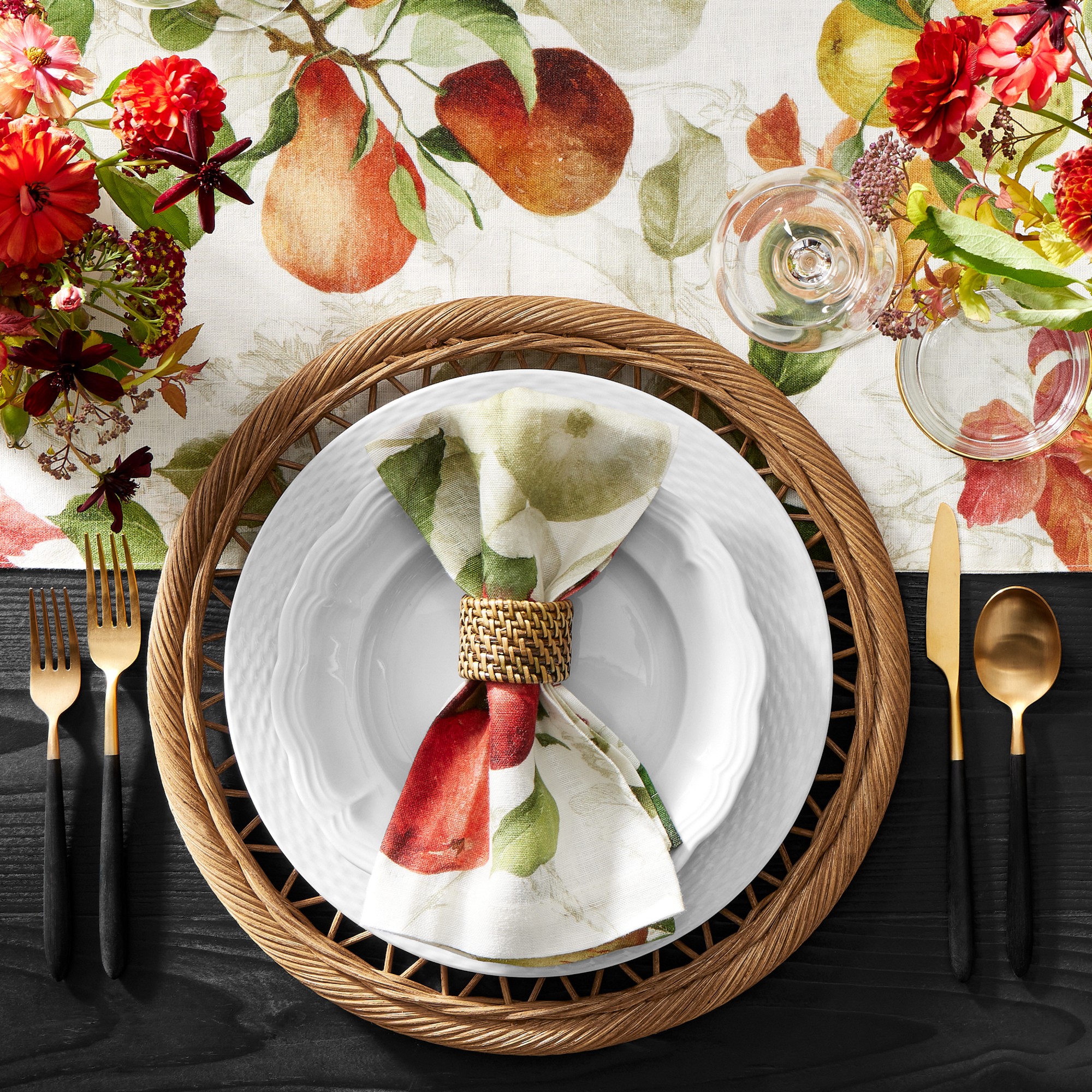 Provençal Garden Table Runner