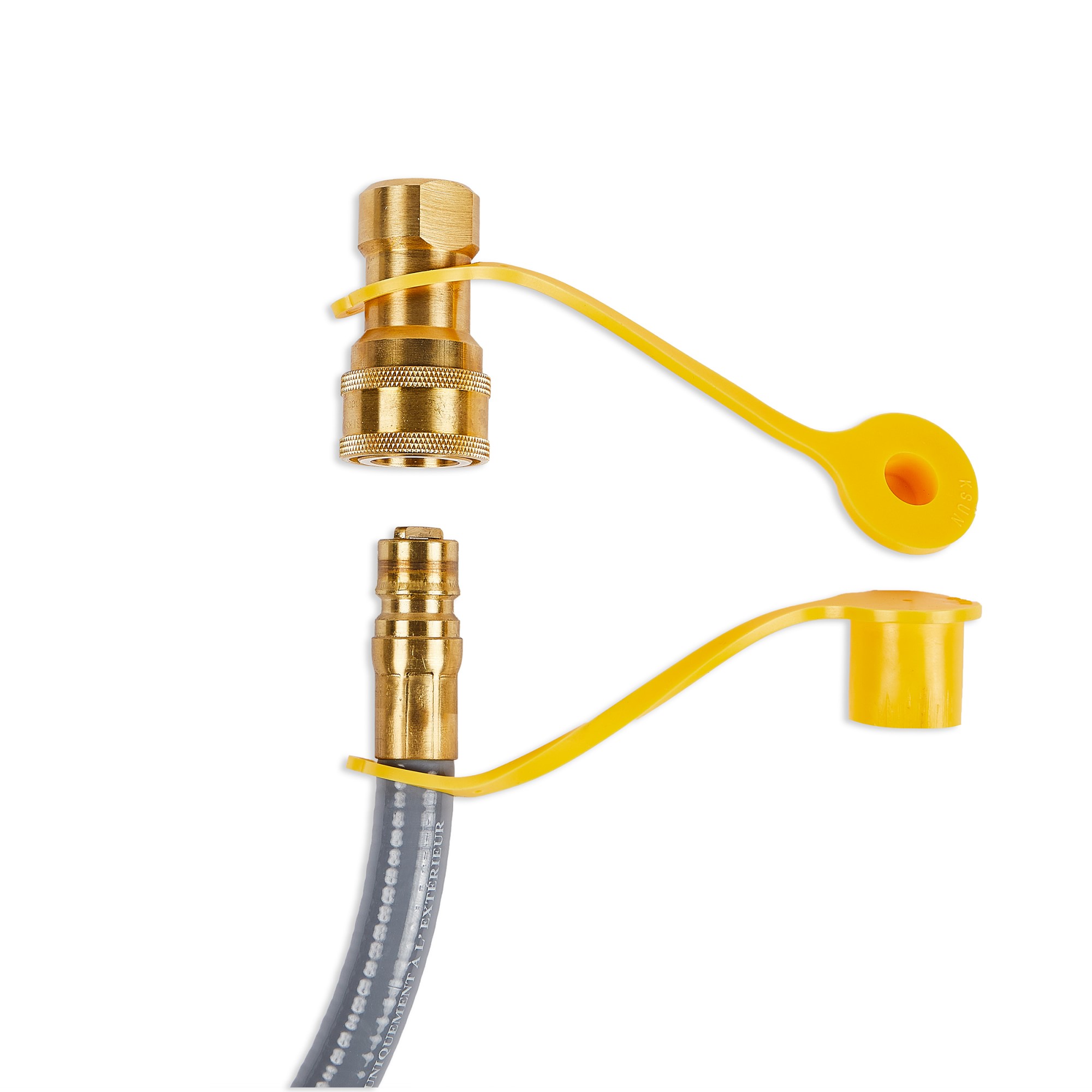 Novato Low Rectangle Propane Fire Table Natural Gas Conversion Kit (60)