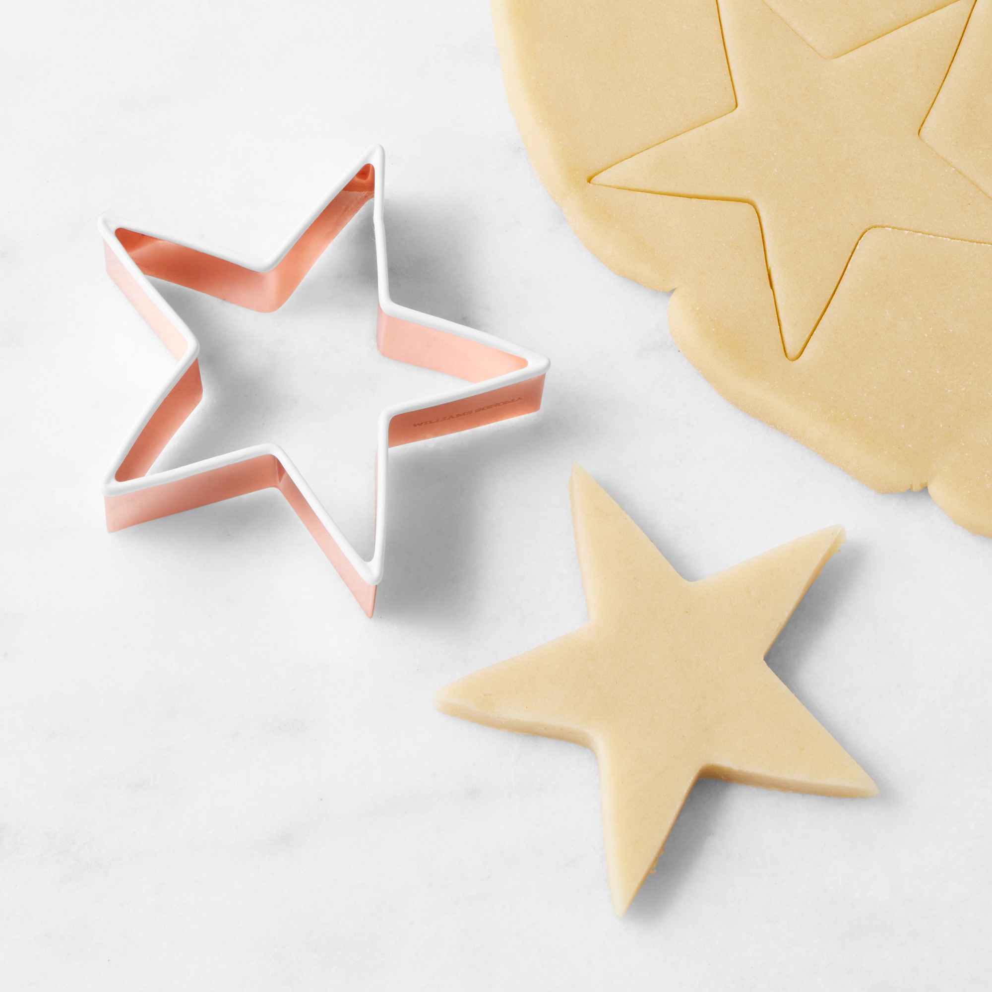 Williams Sonoma Copper Cookie Cutter with Silicone Edge