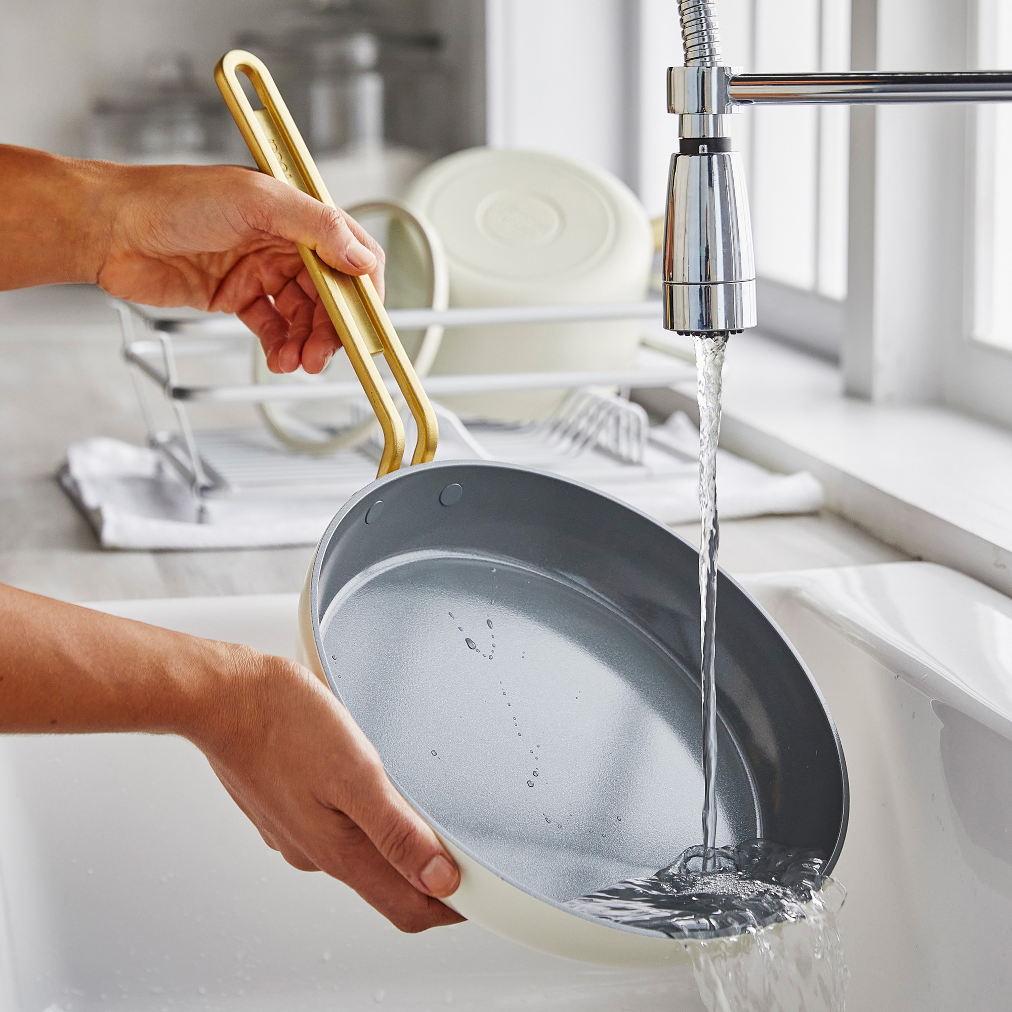 GreenPan™ Stanley Tucci™ Ceramic Nonstick Fry Pan Set, 8 & 10