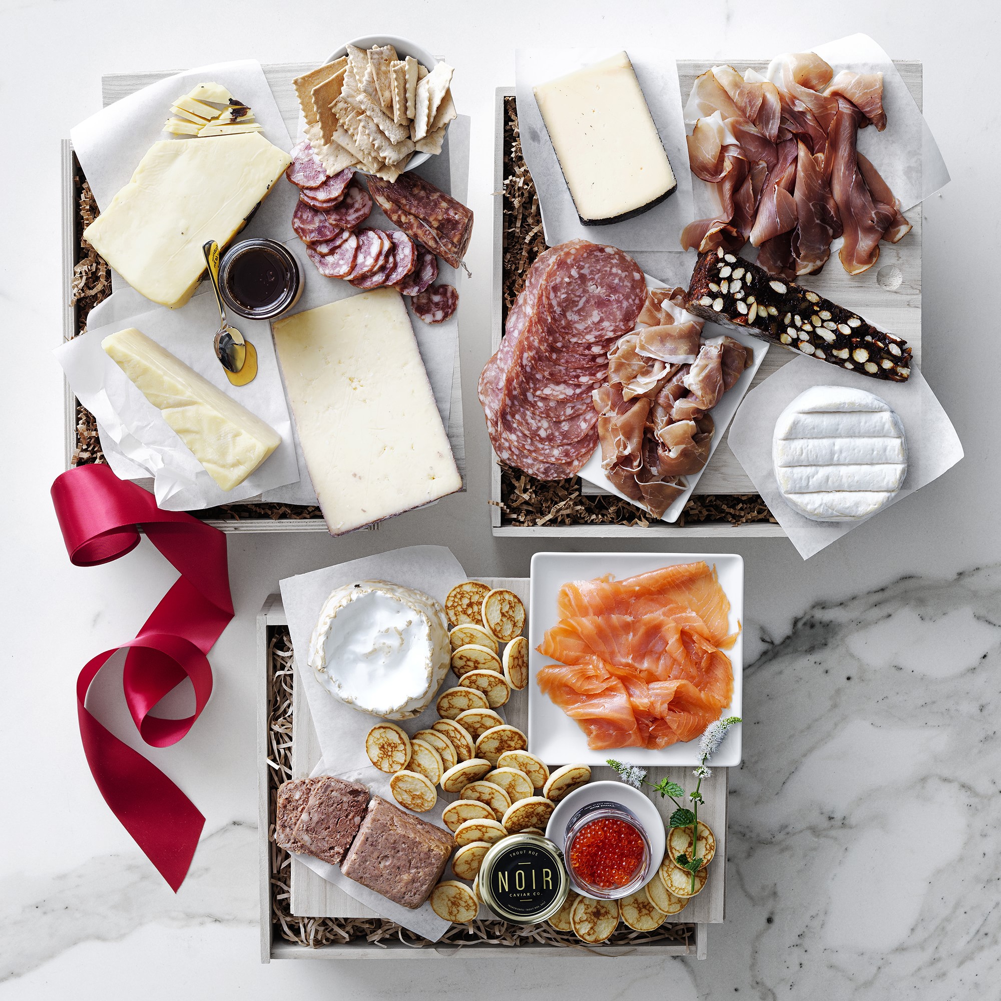 Williams Sonoma Gift Crate European Cheese & Charcuterie