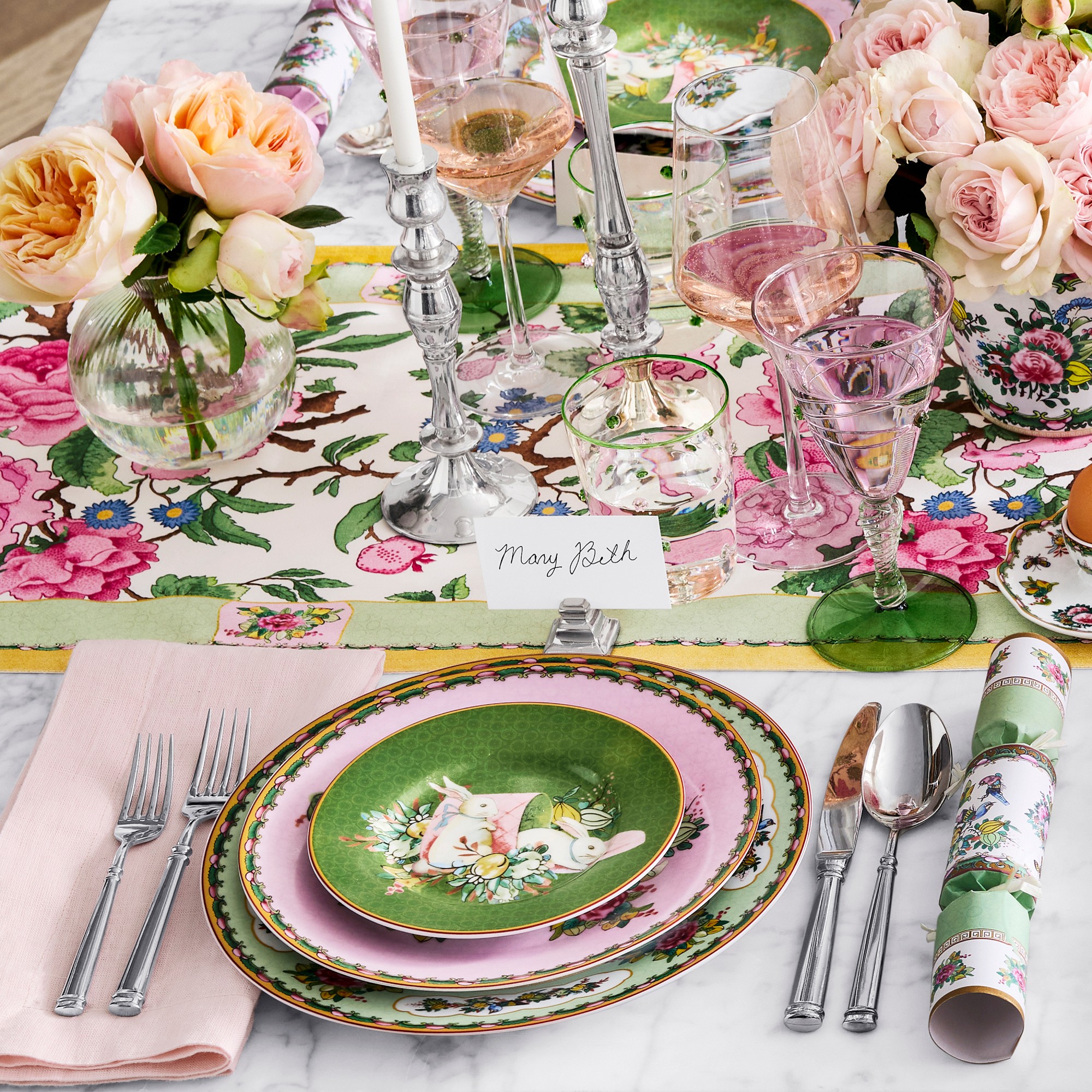 Famille Rose Crackers, Set of 12