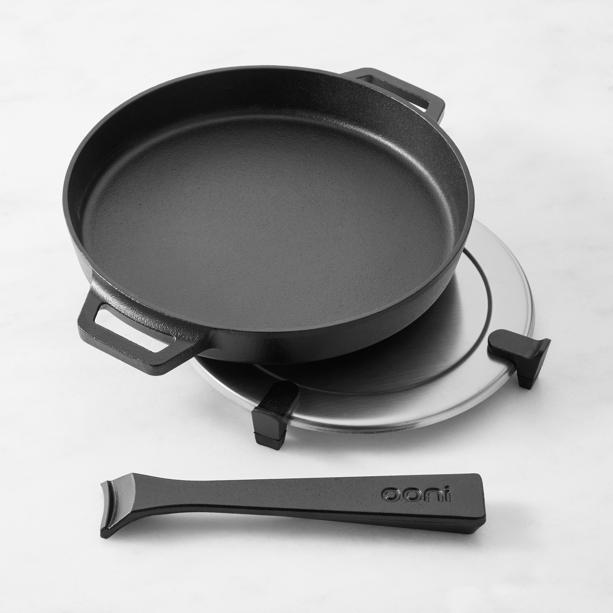 Ooni Cast Iron Skillet with Trivet