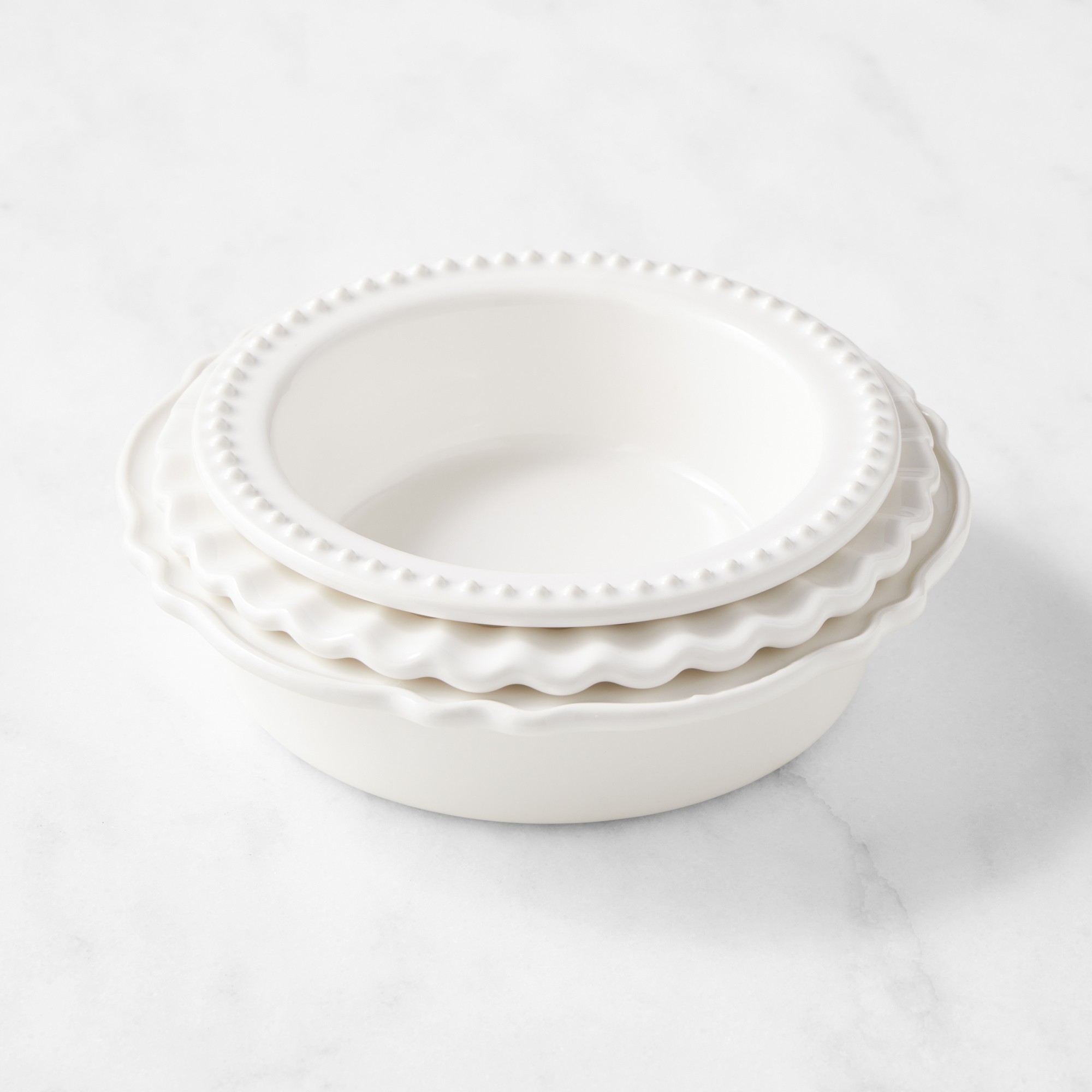 Williams Sonoma Stoneware Mini Pie Dishes, Set of 3