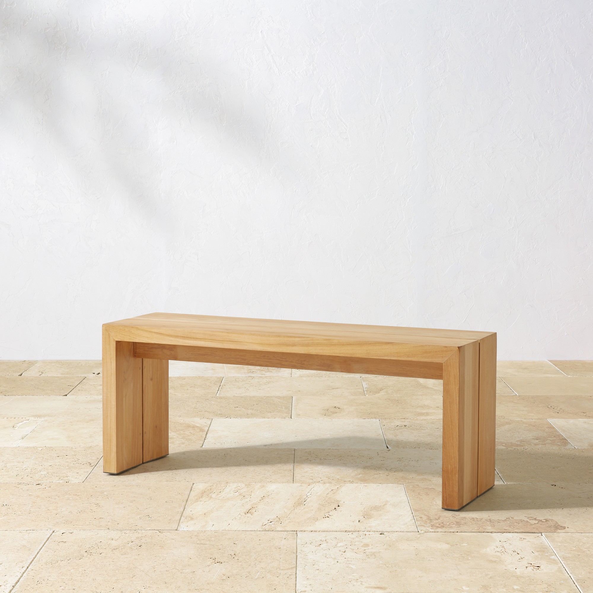 Larnaca Outdoor Teak Dining Bench (46)
