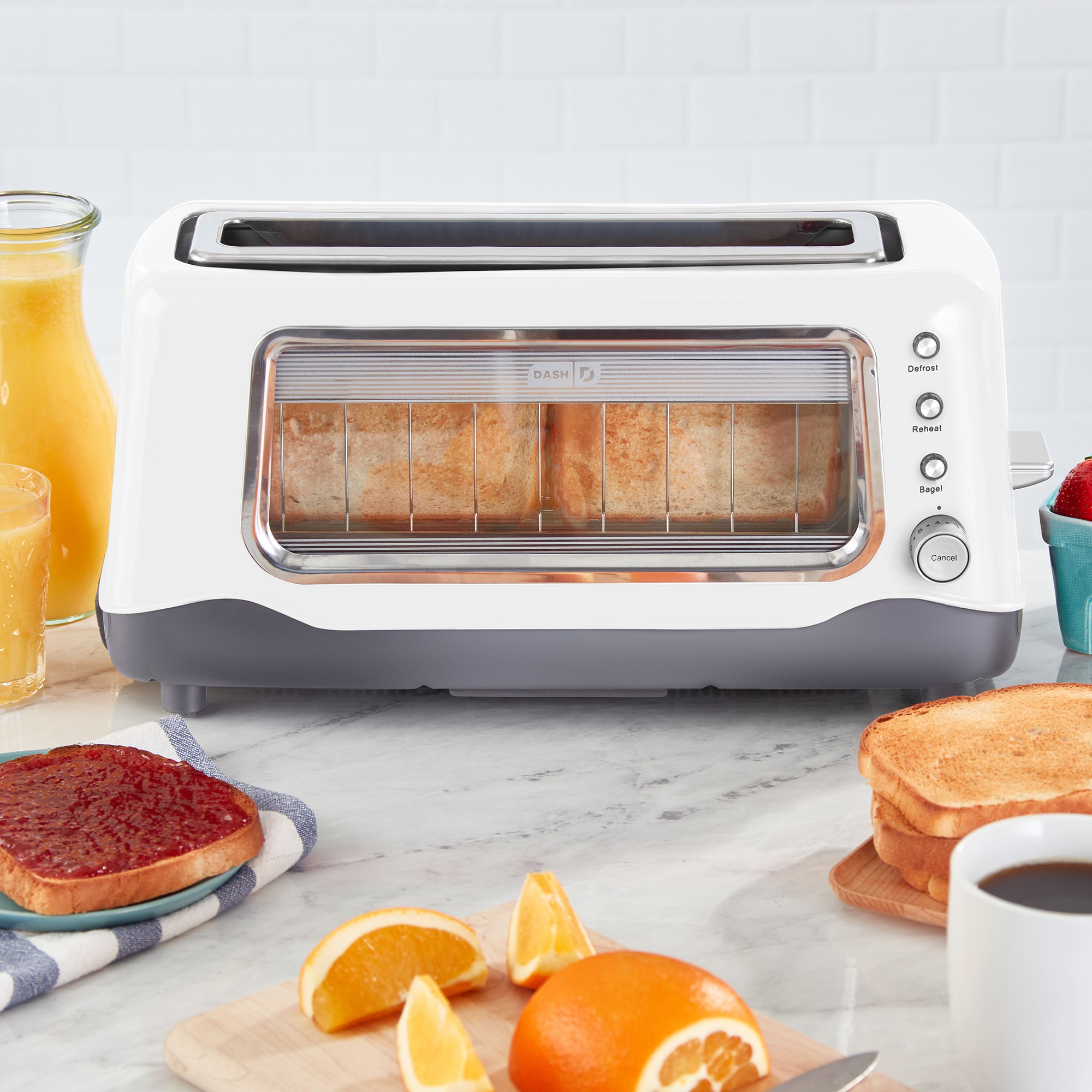 Dash Clear View 2-Slice Toaster
