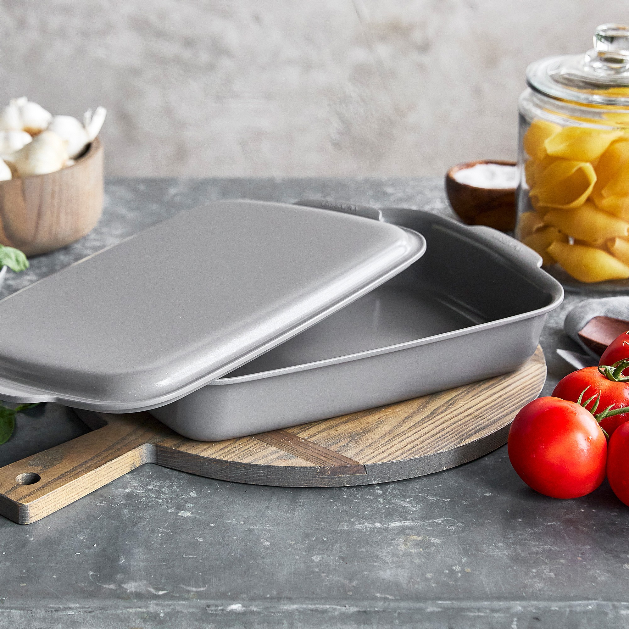 GreenPan™ Ceramic Nonstick Ovenware Rectangular Baker with Lid