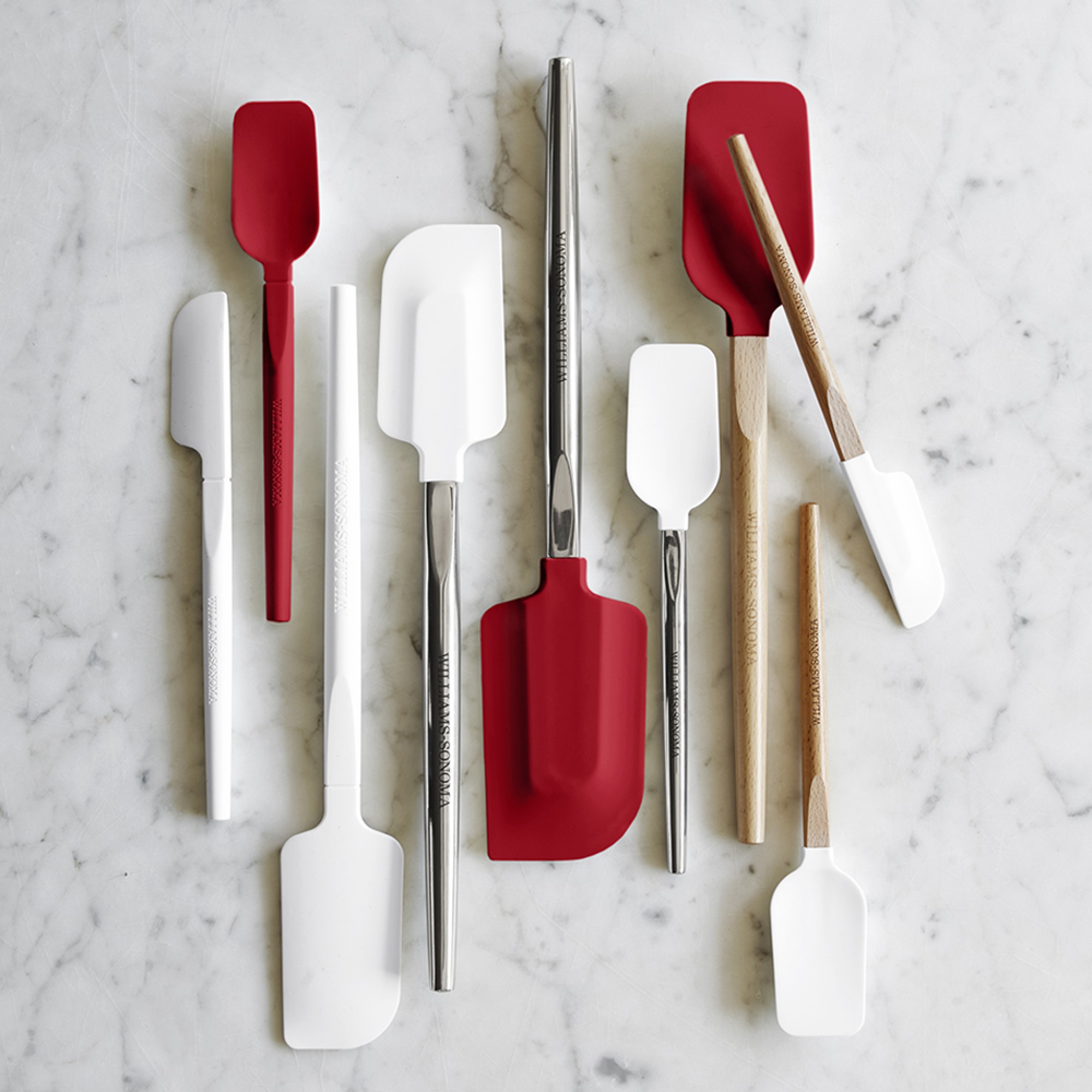 Williams Sonoma Silicone Spatula with Stainless-Steel Handle