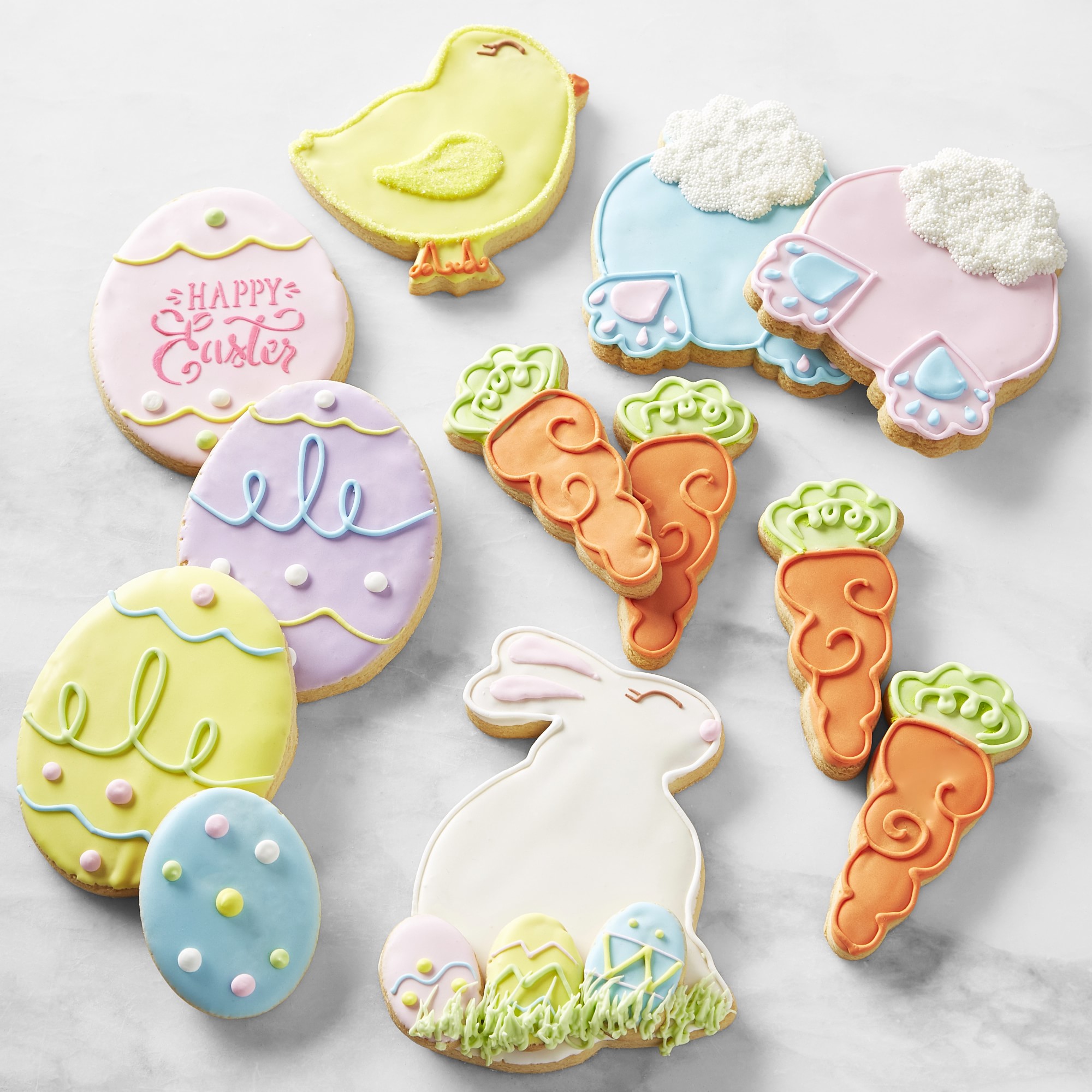 Easter Sugar Cookies, Set of 12