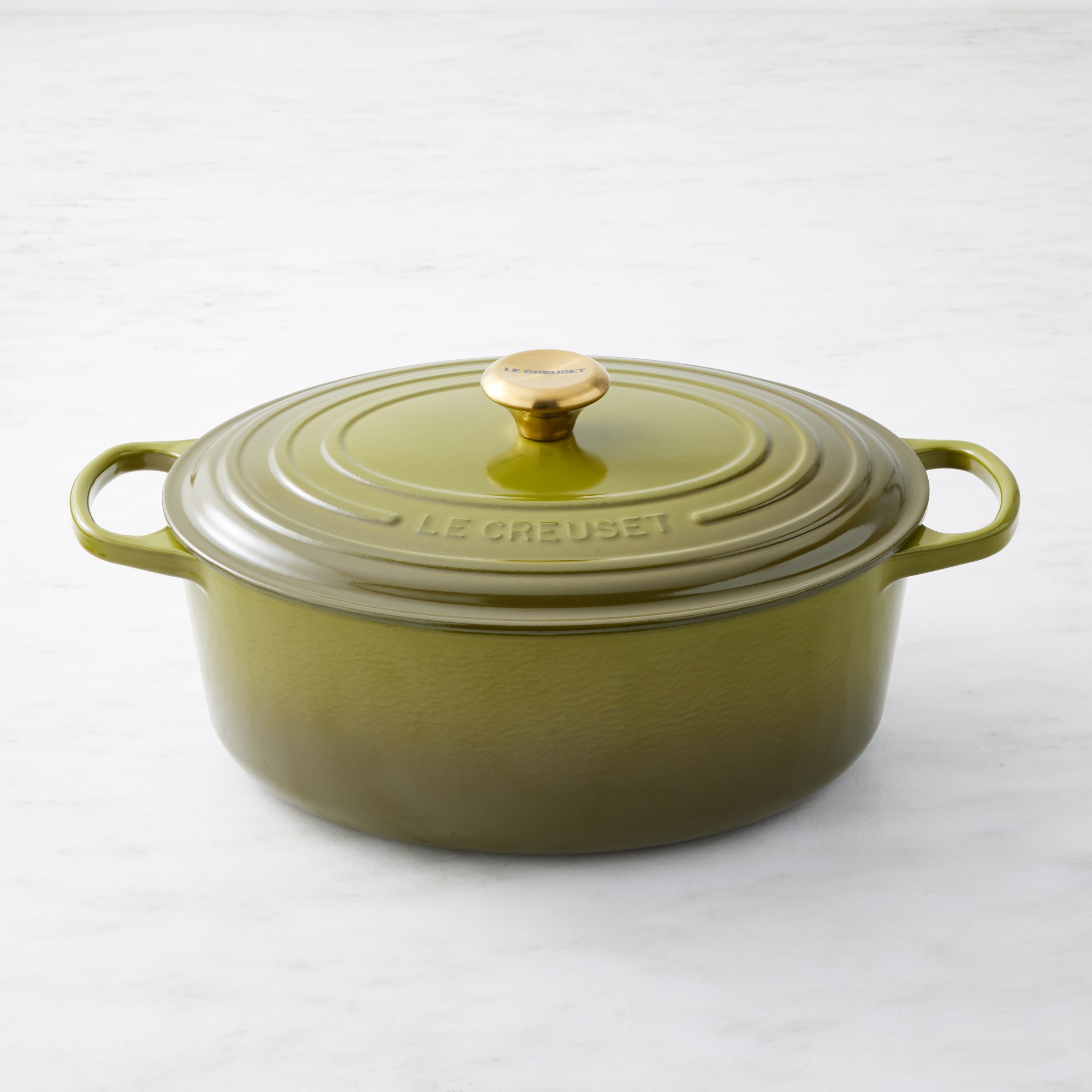 Le Creuset Signature Enameled Cast Iron Oval Dutch Oven