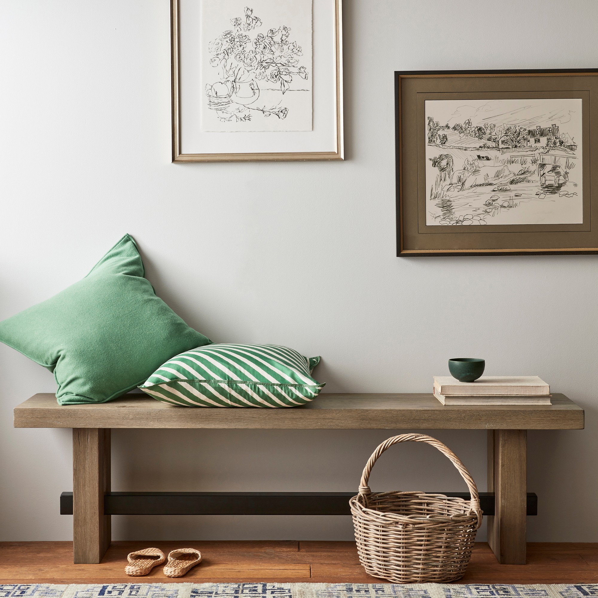 Montauk Wood Bench (66)