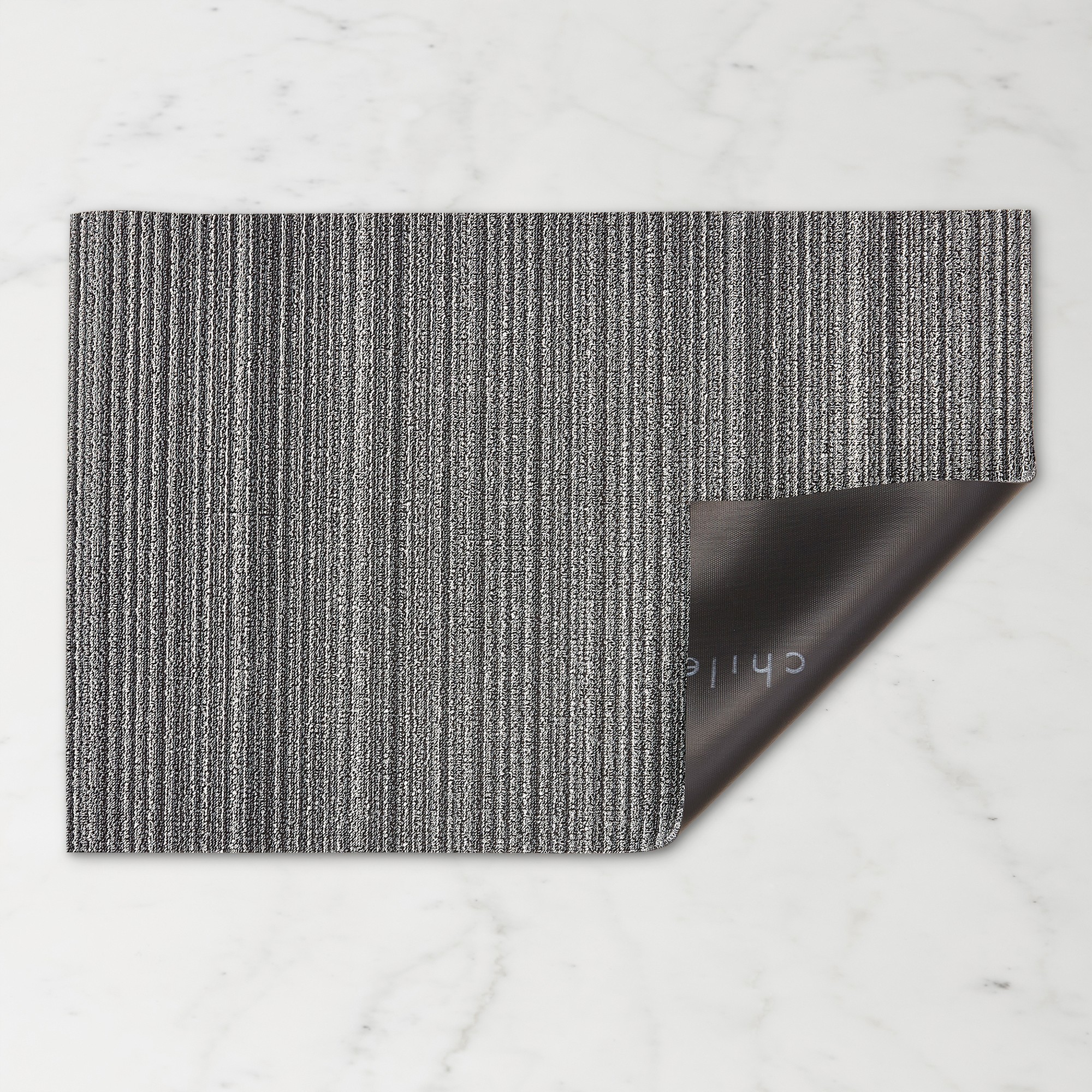 Chilewich Easy Care Skinny Stripe Shag Floormat