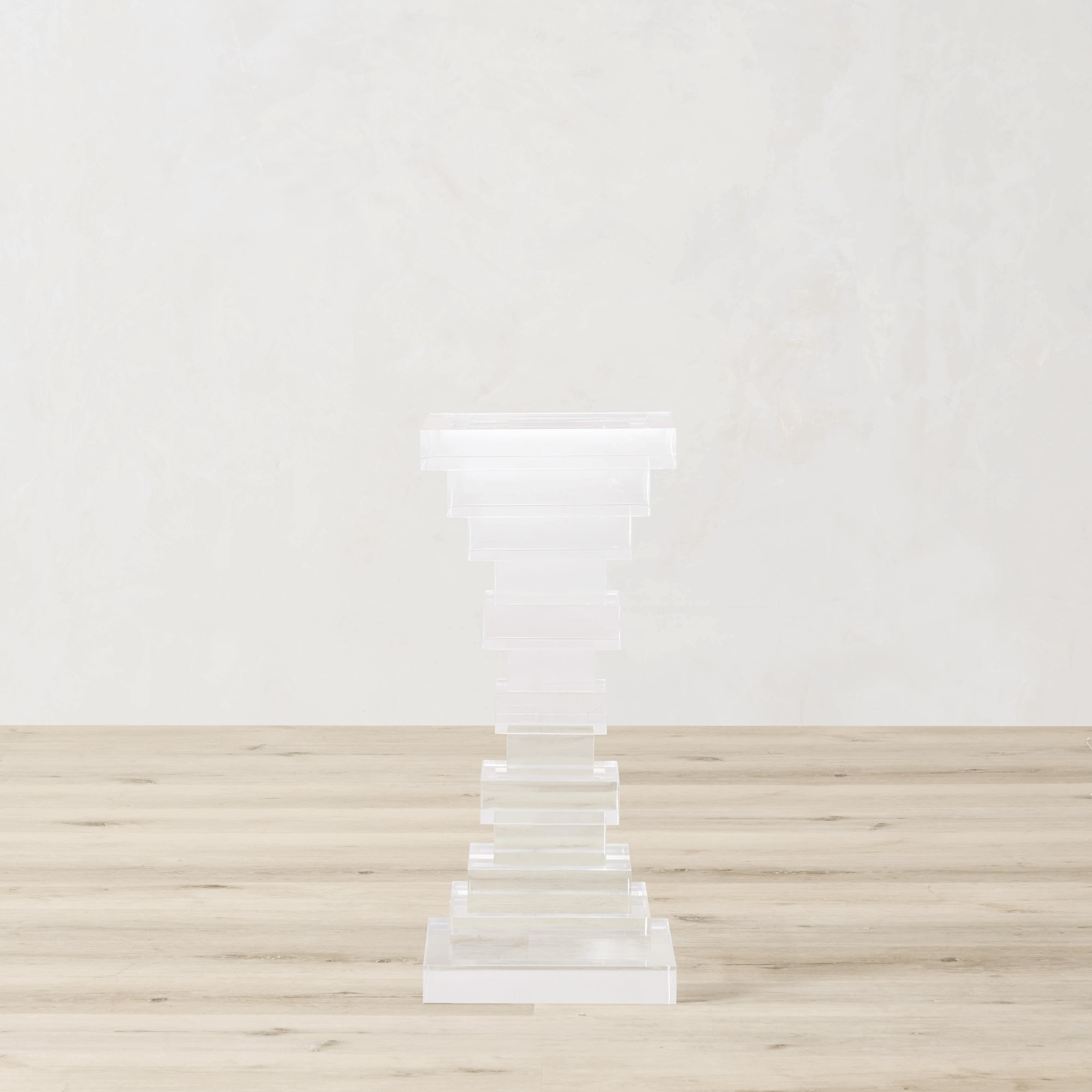 Stacked Acrylic Accent Table (10)