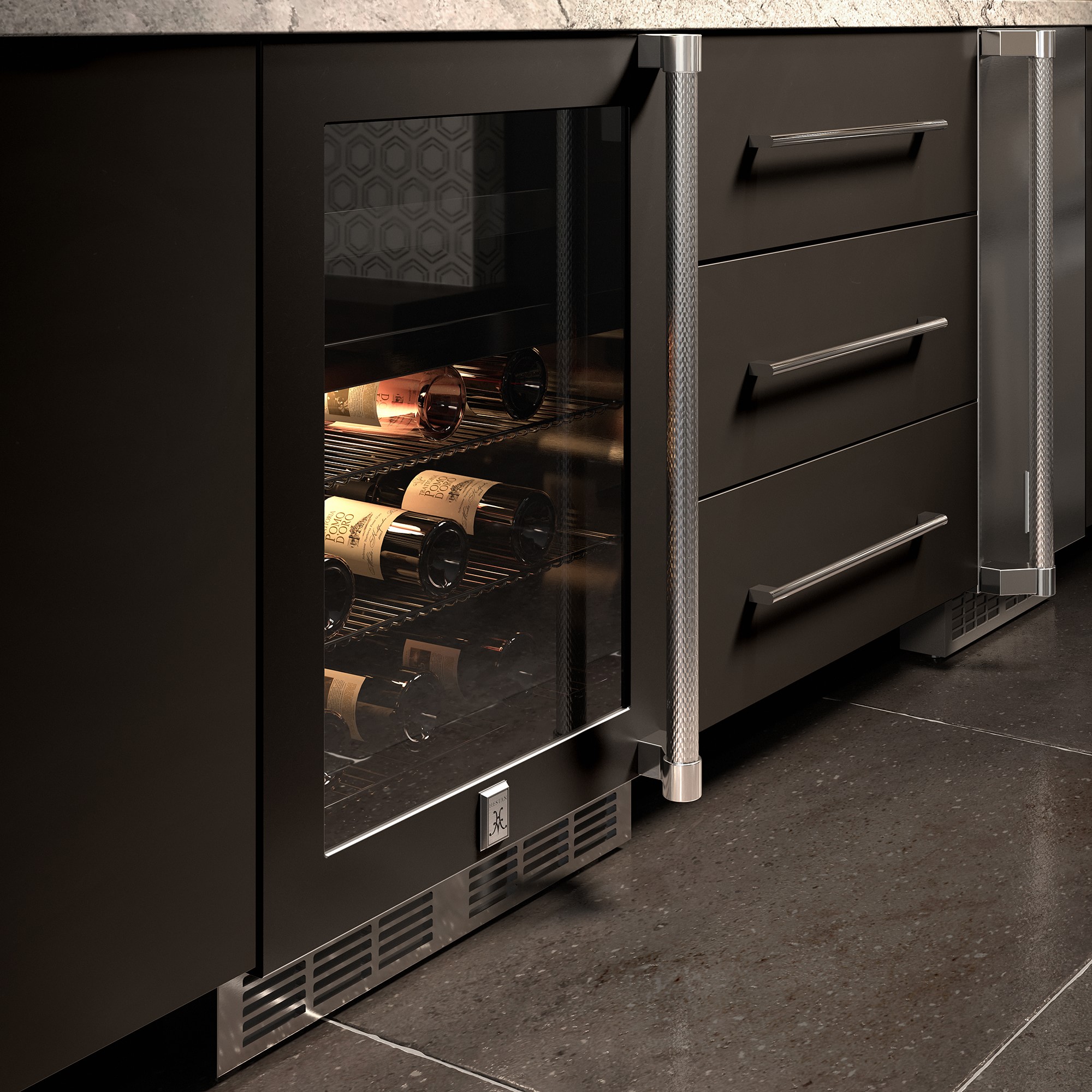 Hestan Built-In Outdoor Dual Zone Refrigerator