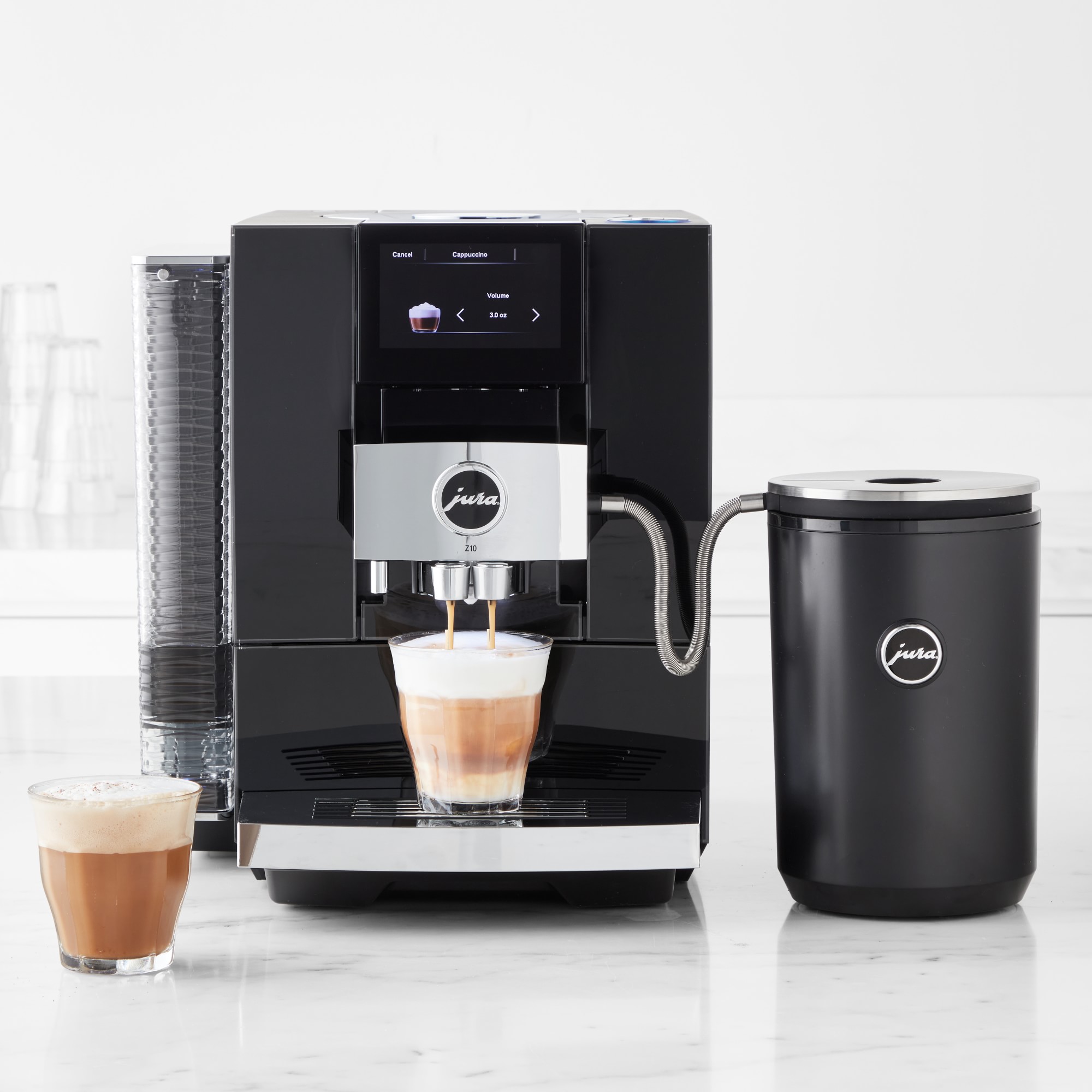 JURA Z10 Fully Automatic Espresso Machine with Cold Brew