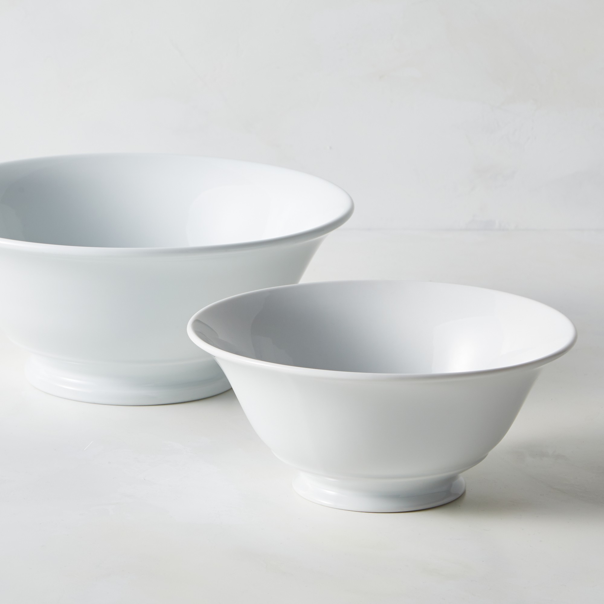 Apilco Tulip Porcelain Serving Bowls