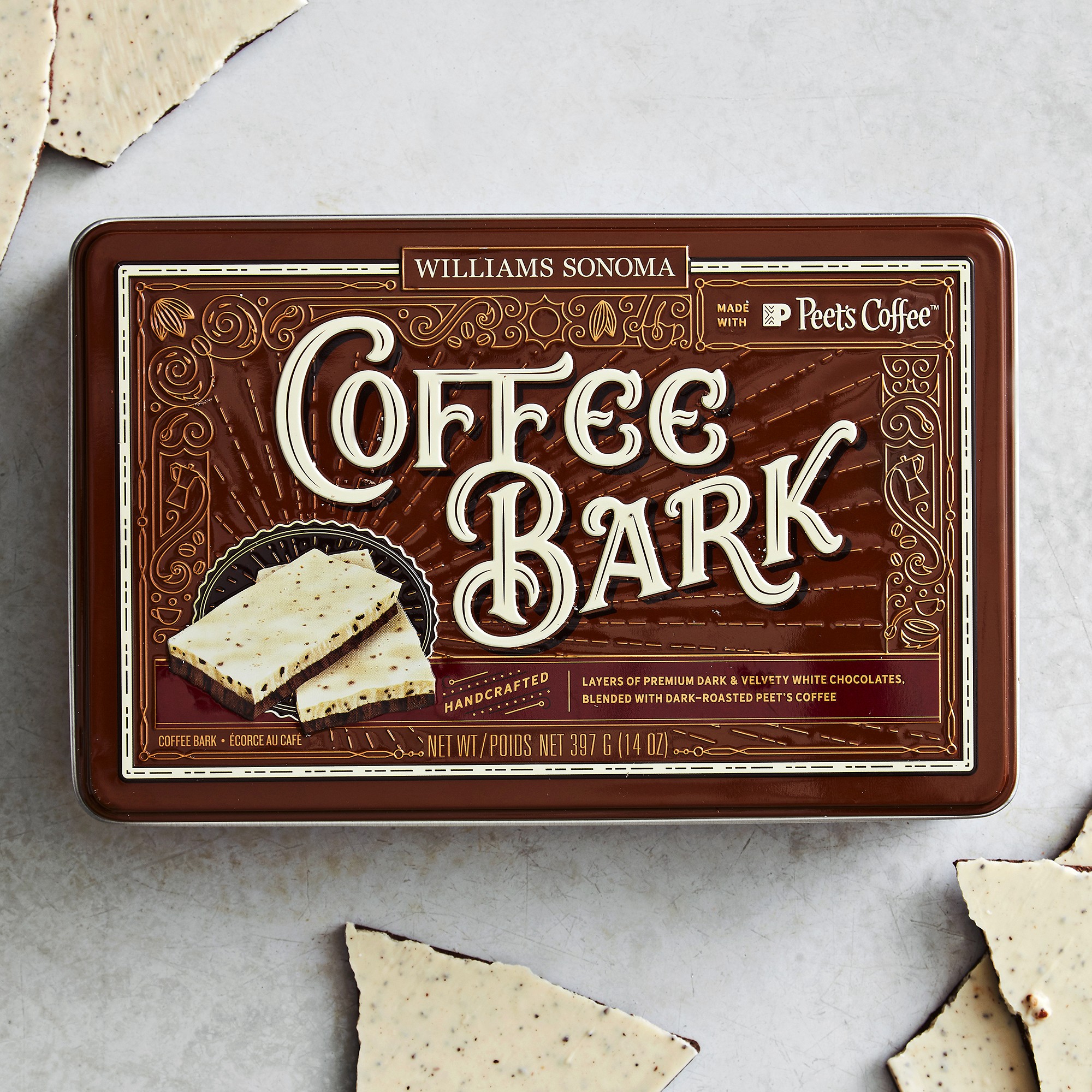 Williams Sonoma Coffee Bark with Peet's Coffee