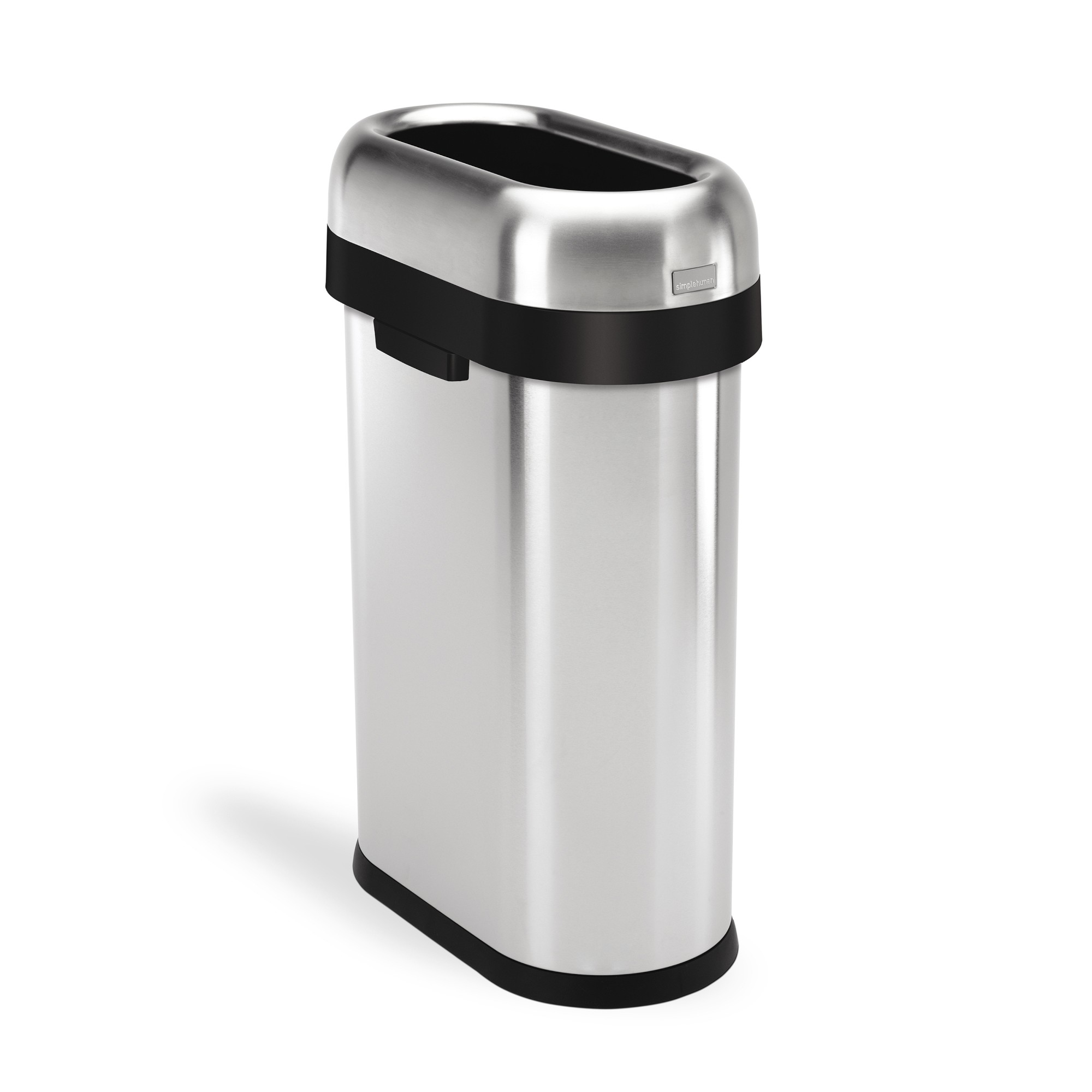 simplehuman™ 50L Slim Open Top Trash Can
