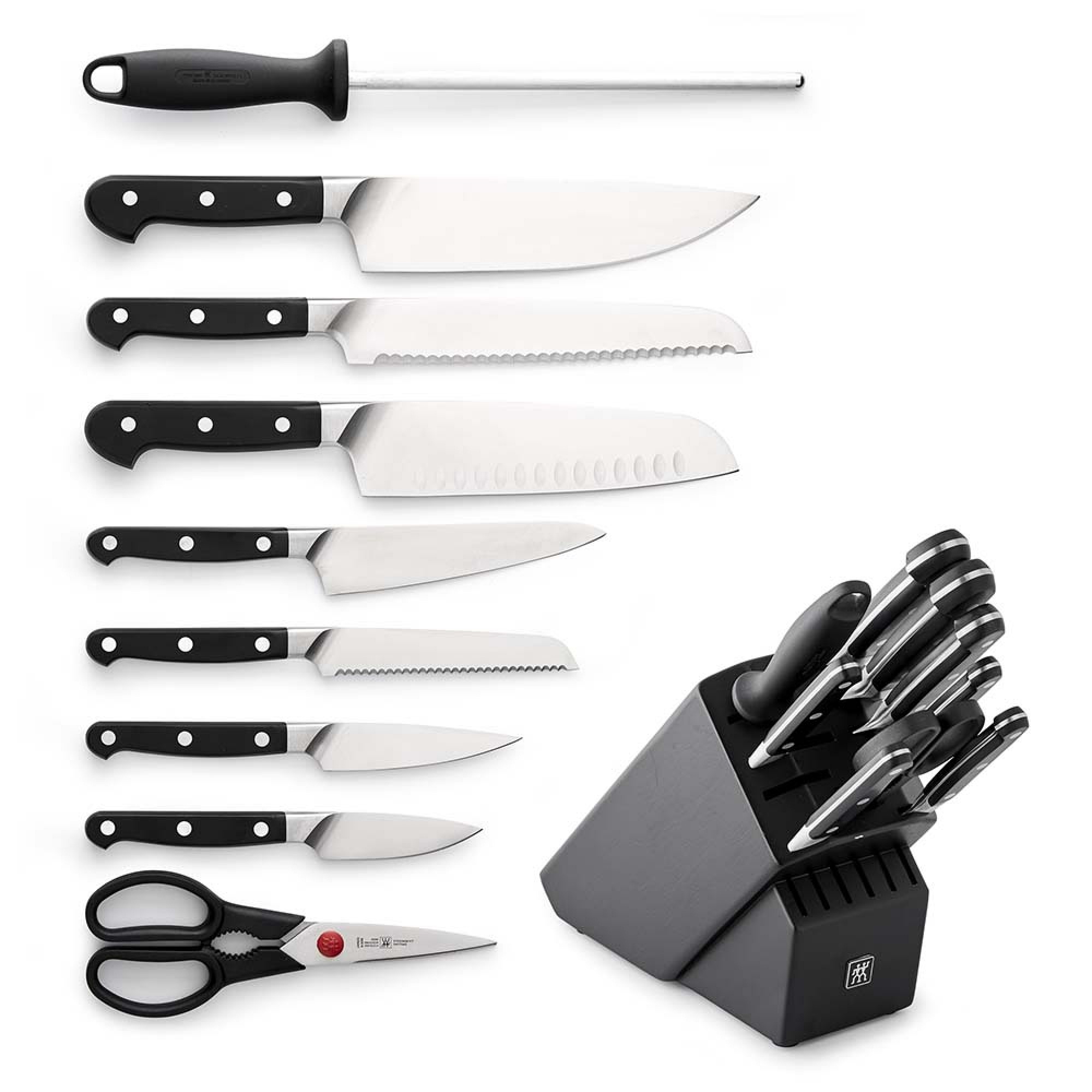 Zwilling Pro Knife Block, Set of 10