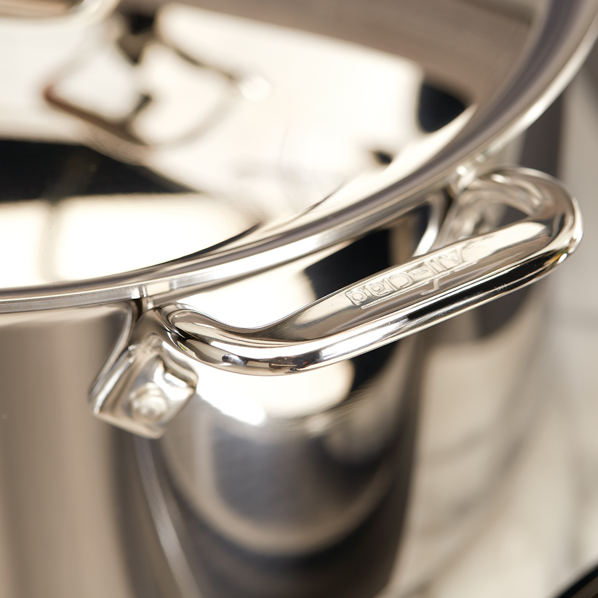 All-Clad D3® Tri-Ply Stainless-Steel Saucepan