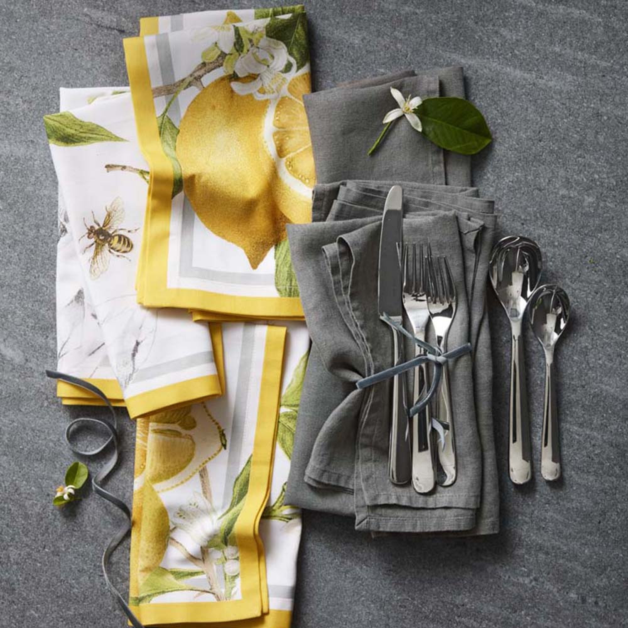 Meyer Lemon Napkins, Set of 4
