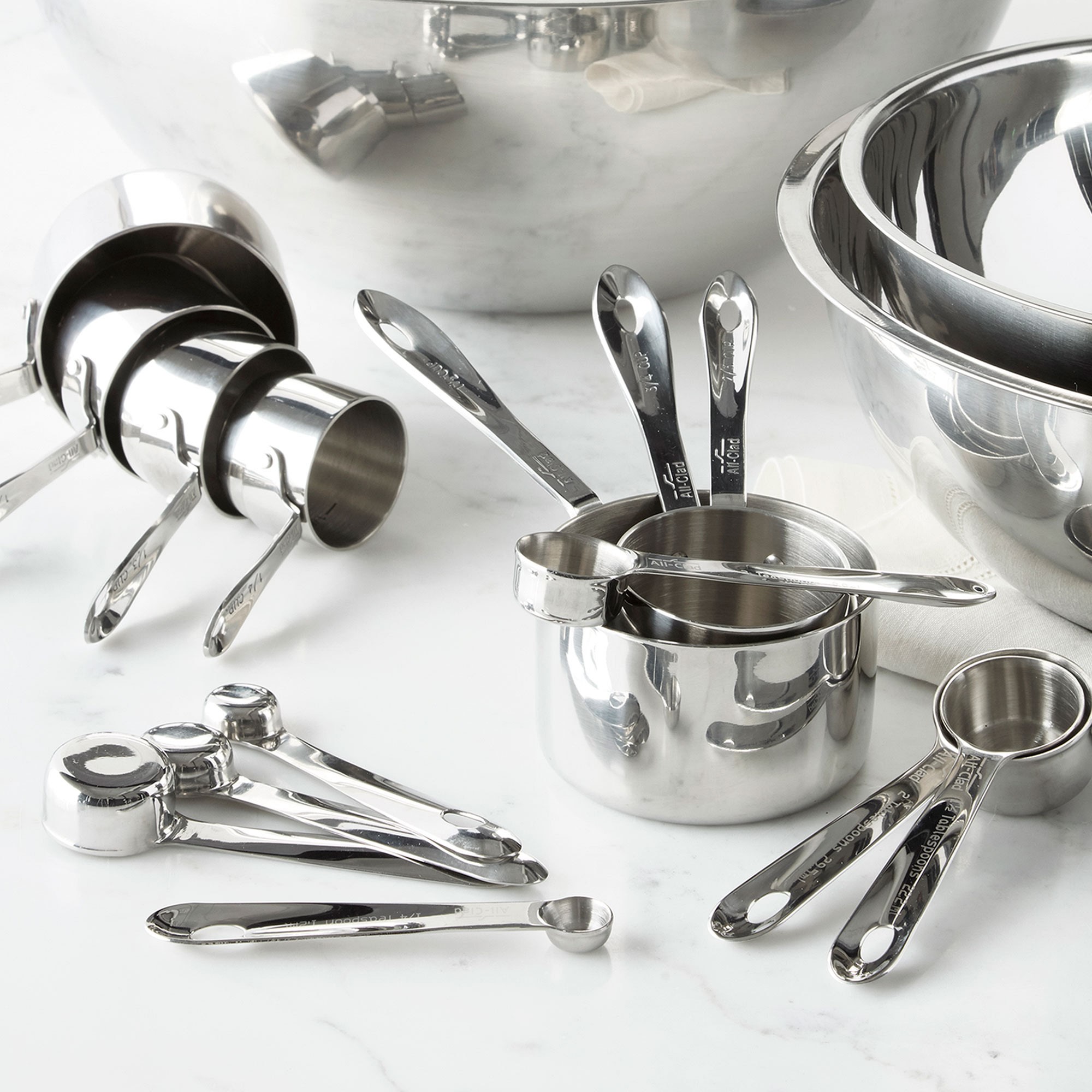 All-Clad Odd-Sized Measuring Cups & Spoons