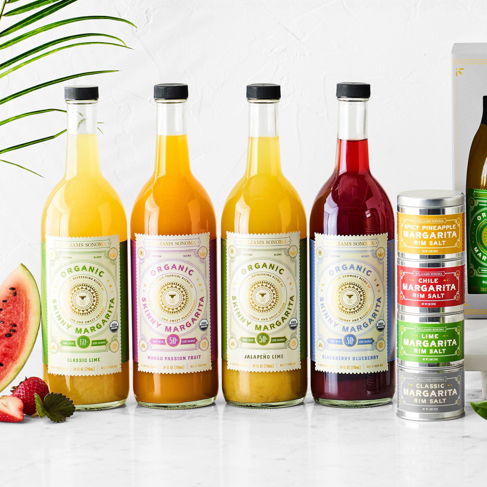 Williams Sonoma Skinny Organic Margarita Mix, Jalapeño Lime