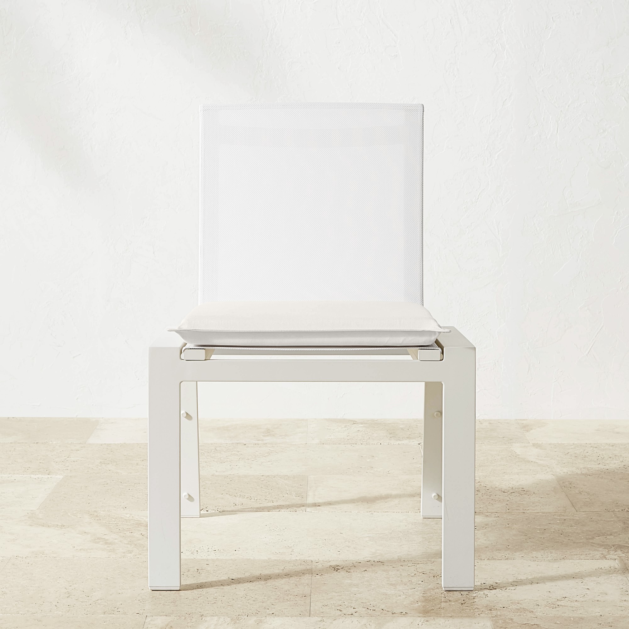 Santa Barbara Outdoor Metal Dining Side Chair