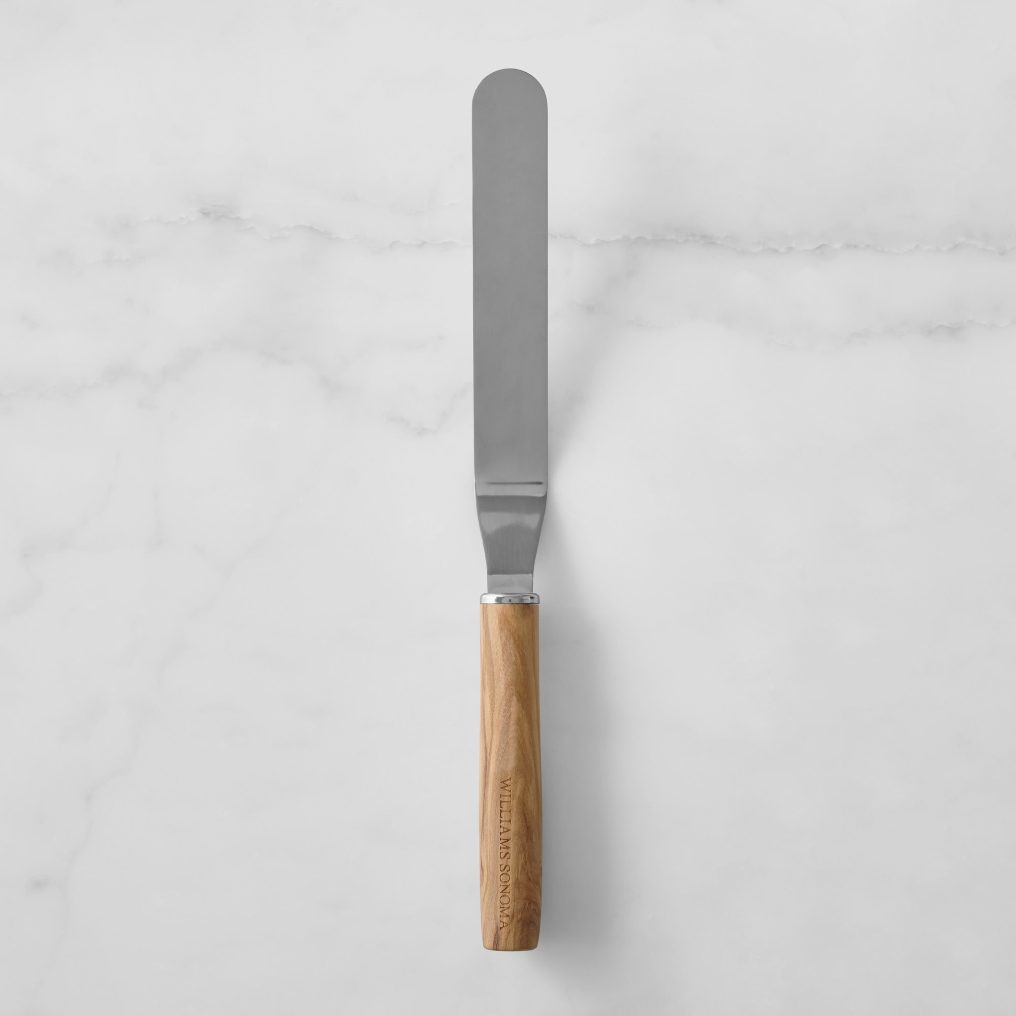 Williams Sonoma Olivewood Offset Icing Spatula