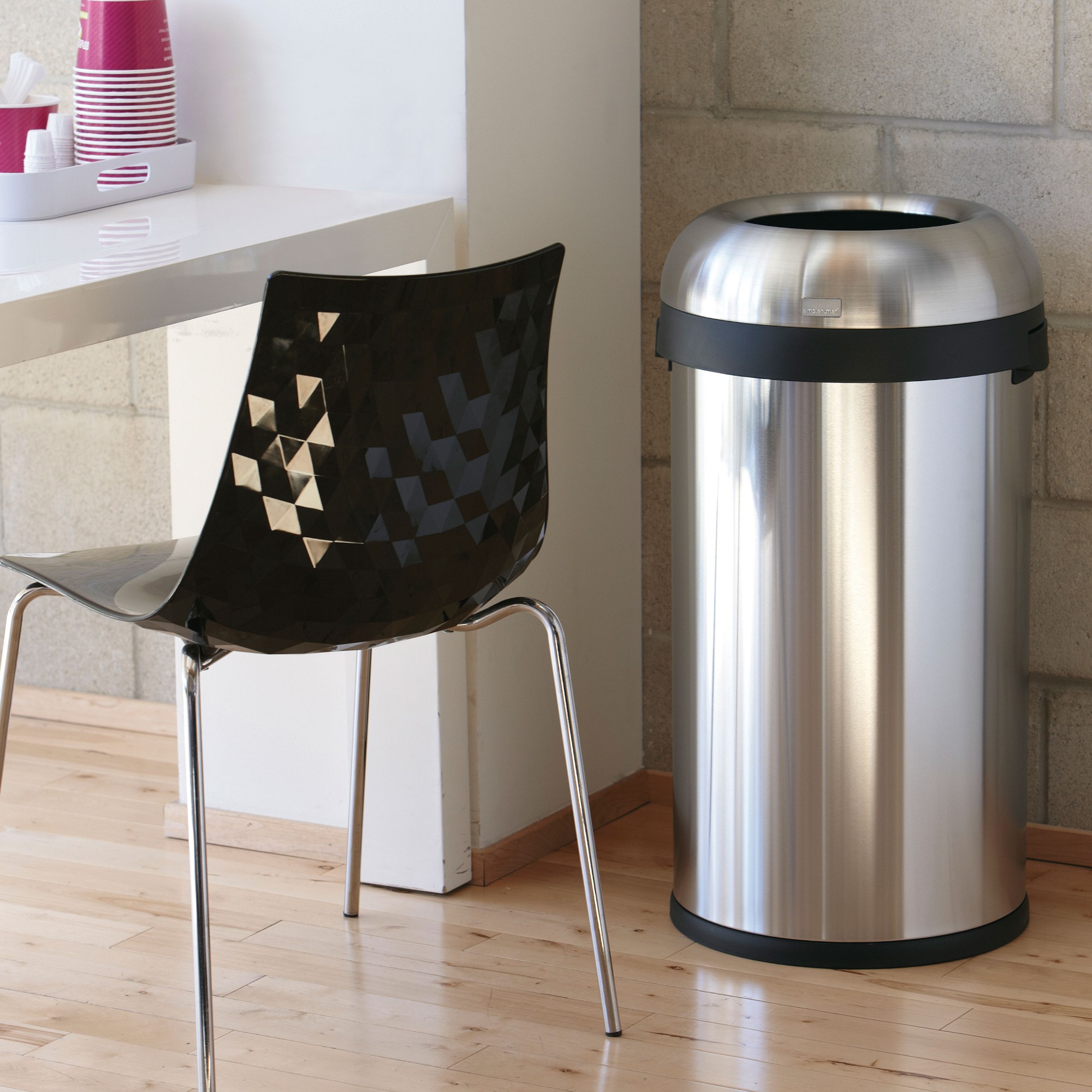 simplehuman™ 60L Round Open Top Can