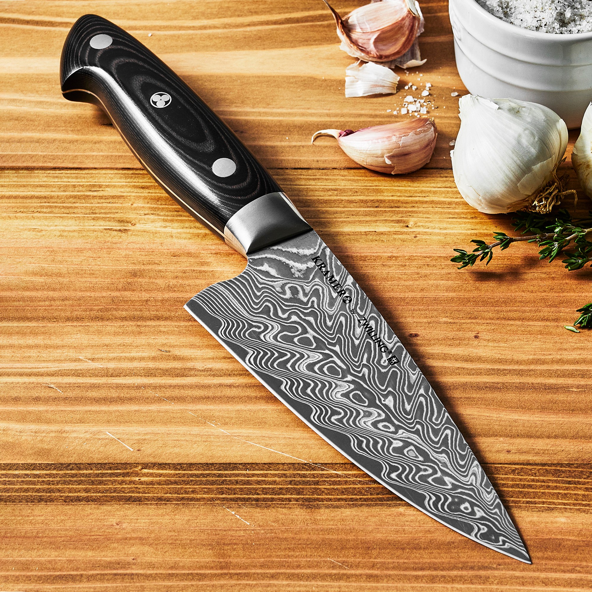Zwilling Bob Kramer Damascus Steel Chef's Knife, 6