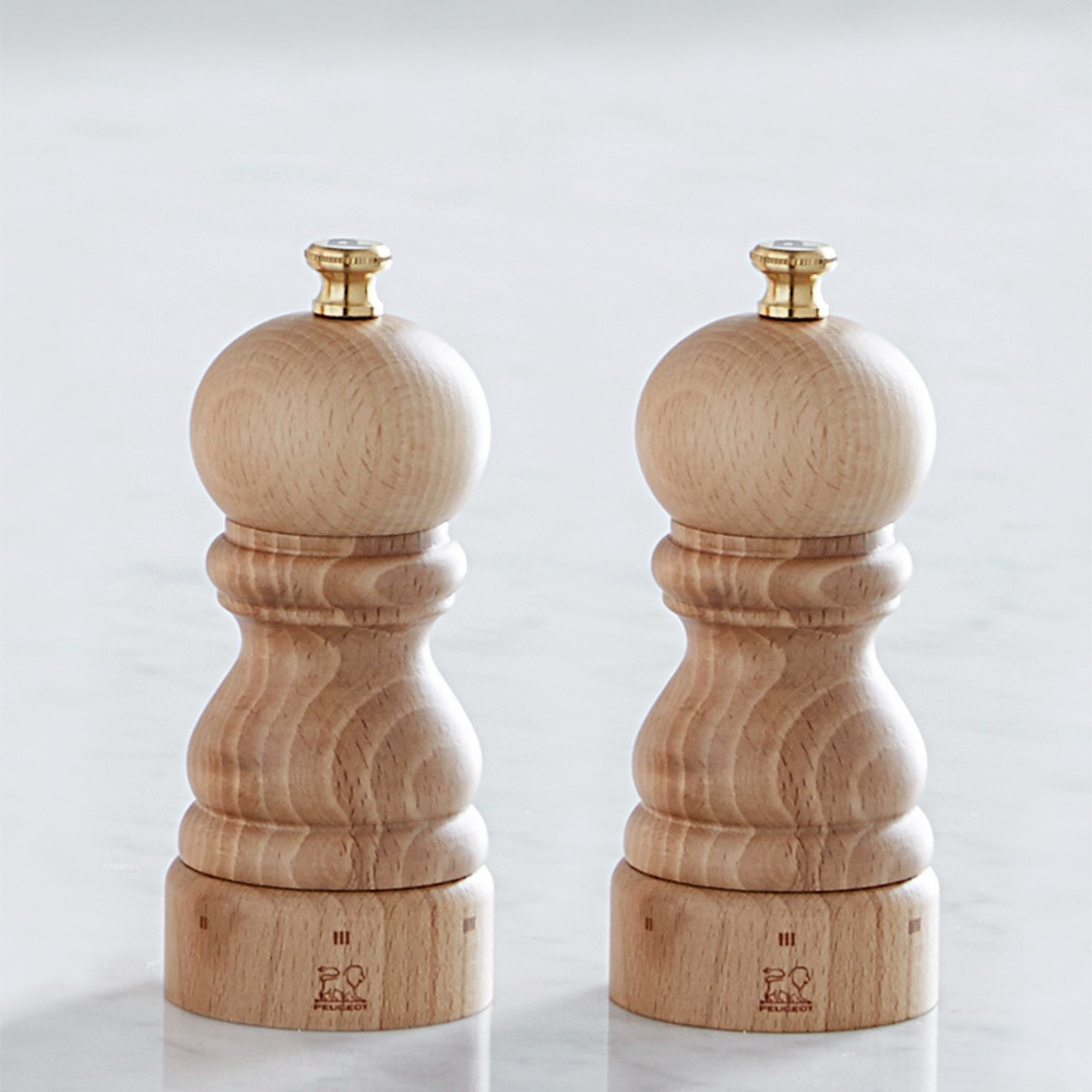 Peugeot Paris U Select Salt & Pepper Mills, Natural