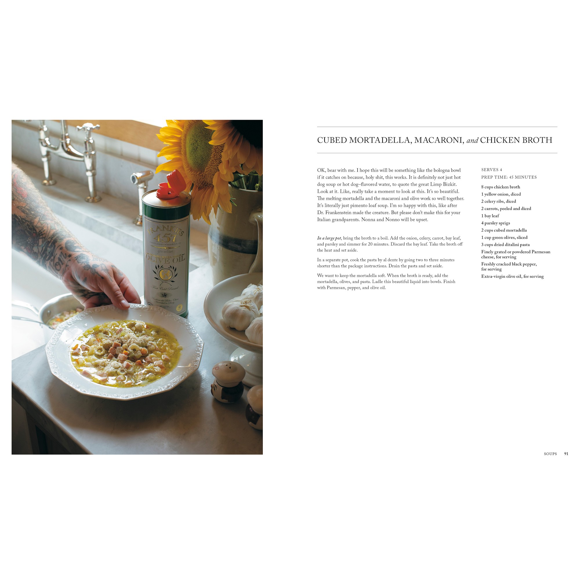 Matty Matheson: Soups, Salads, Sandwiches: A Cookbook